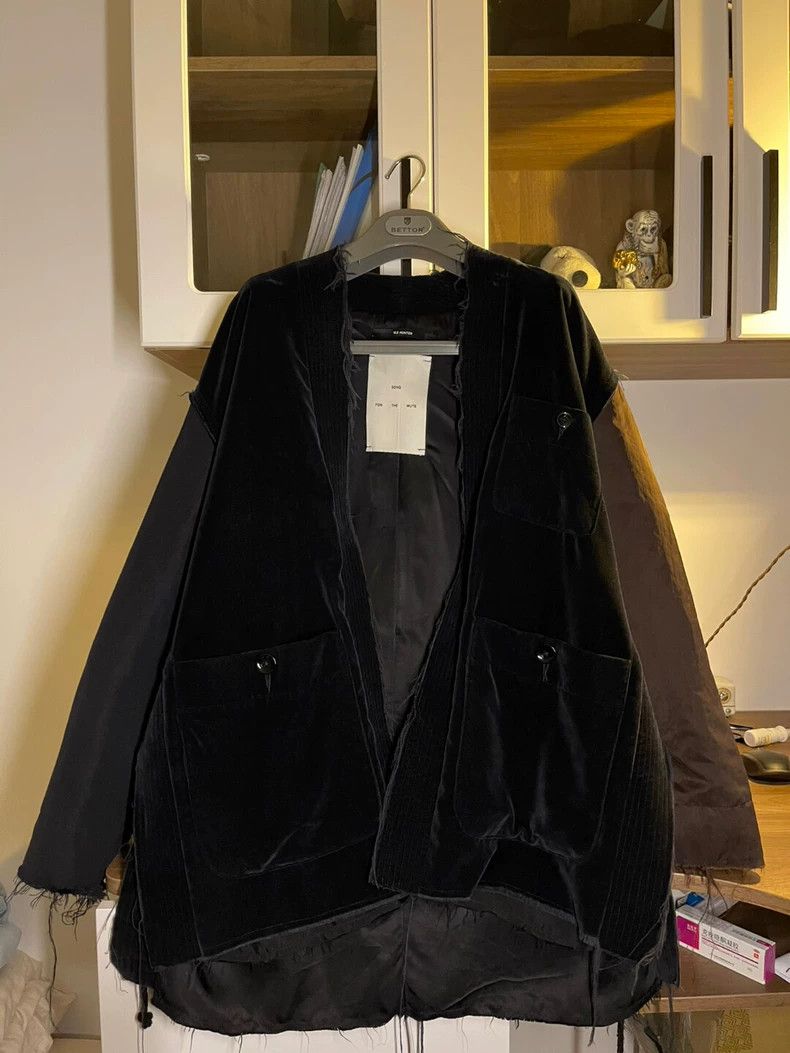 Song For The Mute Song For The Mute velvet mixed Kimono robe Size US S / EU 44-46 / 1 - 1 Thumbnail