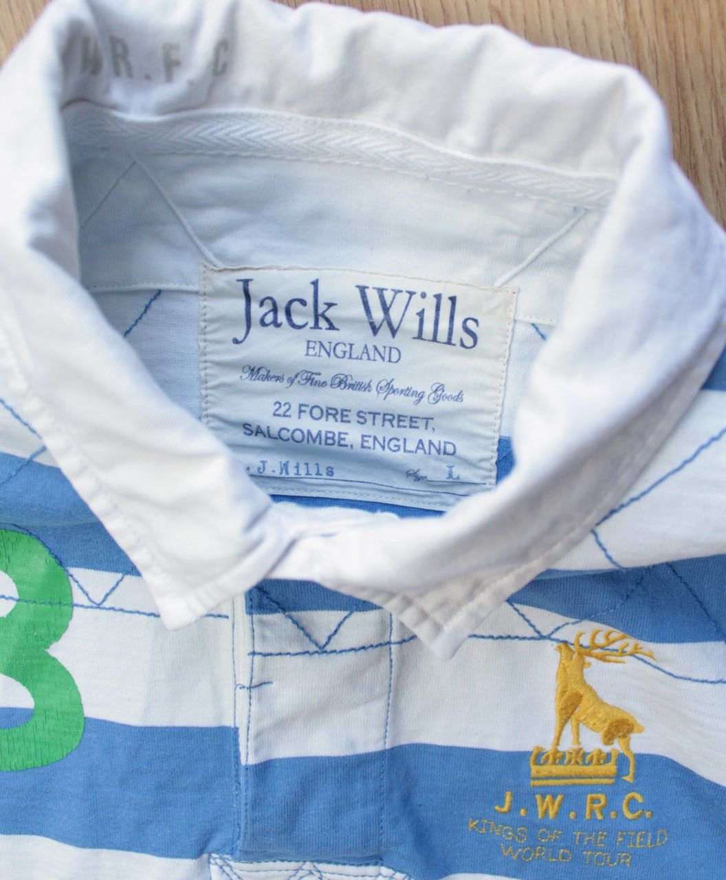 Jack Wills 🔥 Jack Wills Chief Keef Y2K Polo Rugby Ralph Shirt Lauren Size US L / EU 52-54 / 3 - 5 Thumbnail