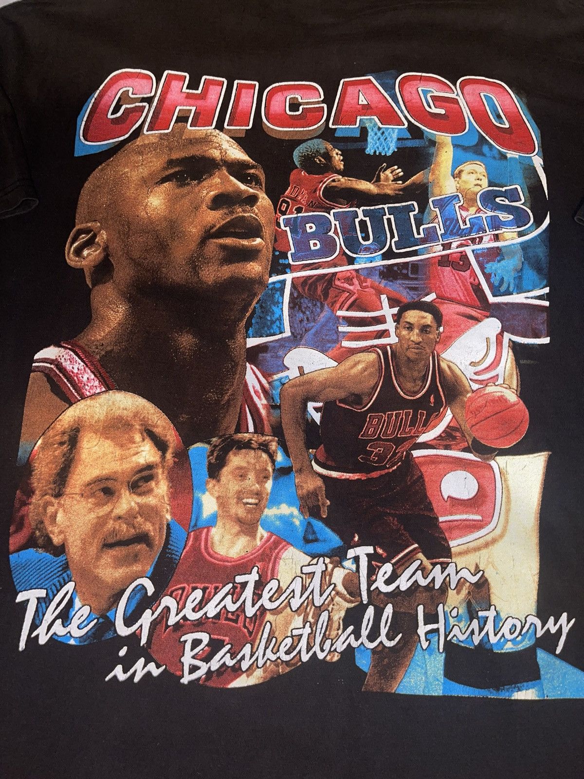 Vintage Chicago Bulls Rap Tee
