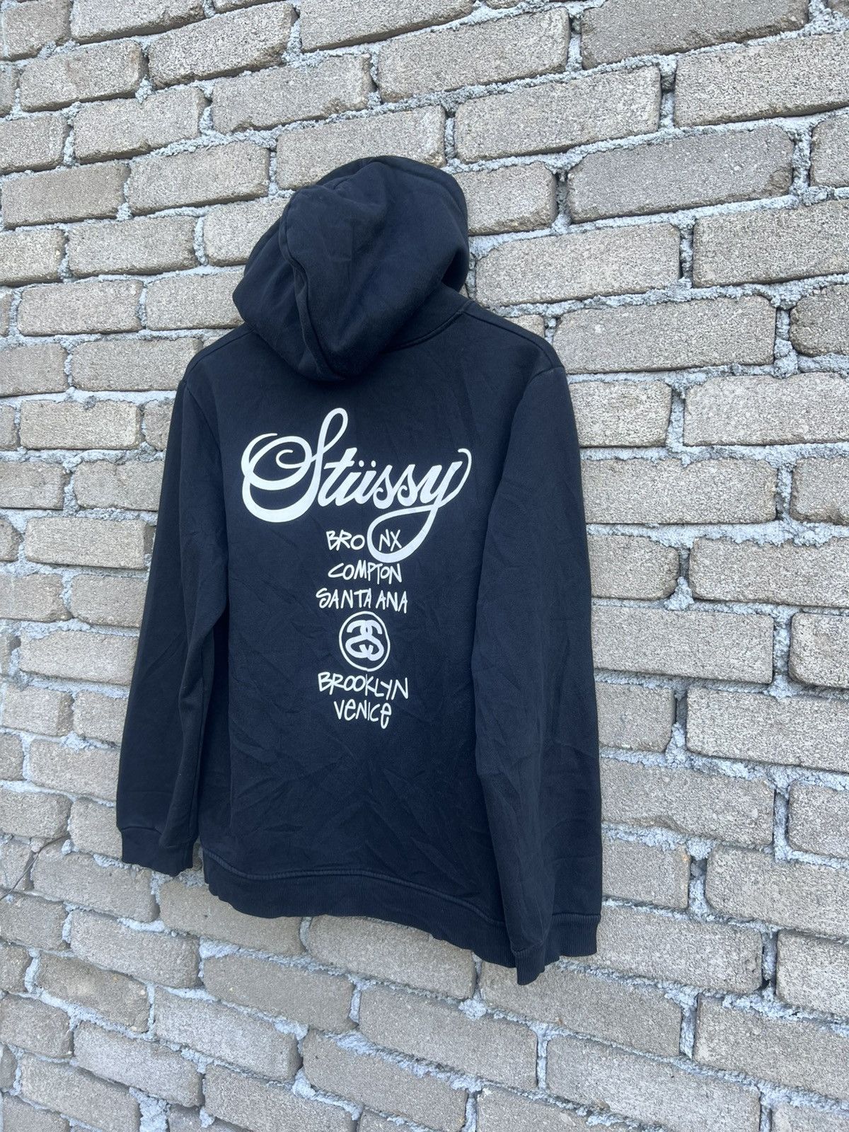 Stussy Stussy Mexico Spellout Hoodie With Big Logo Size US L / EU 52-54 / 3 - 7 Thumbnail