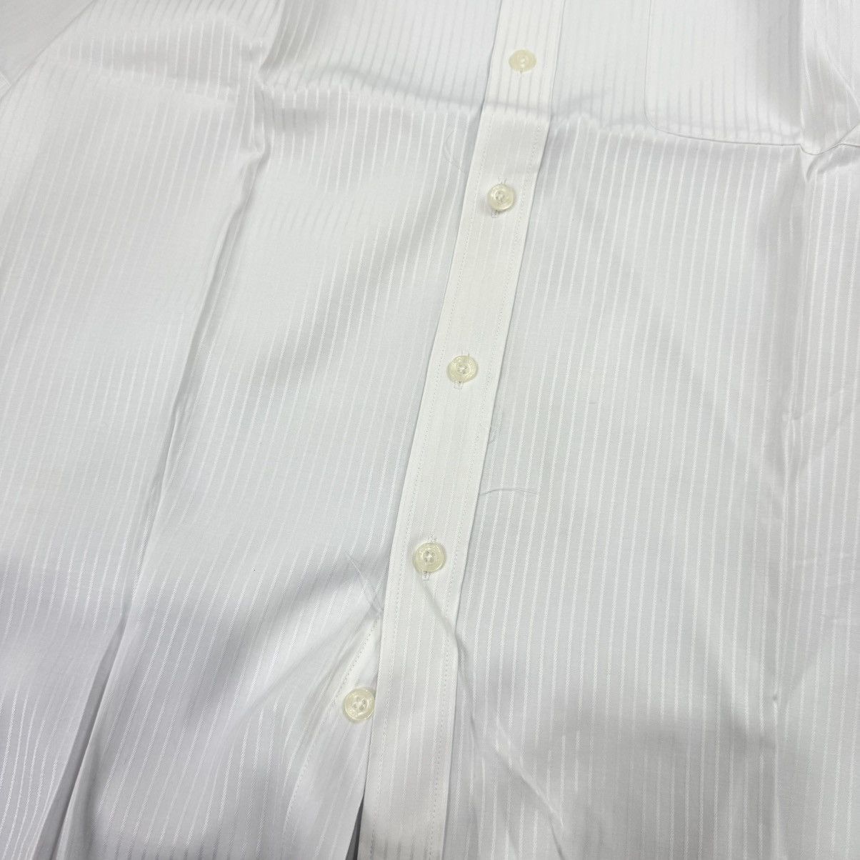 Balenciaga Balenciaga stripe white shirt Size US L / EU 52-54 / 3 - 3 Thumbnail