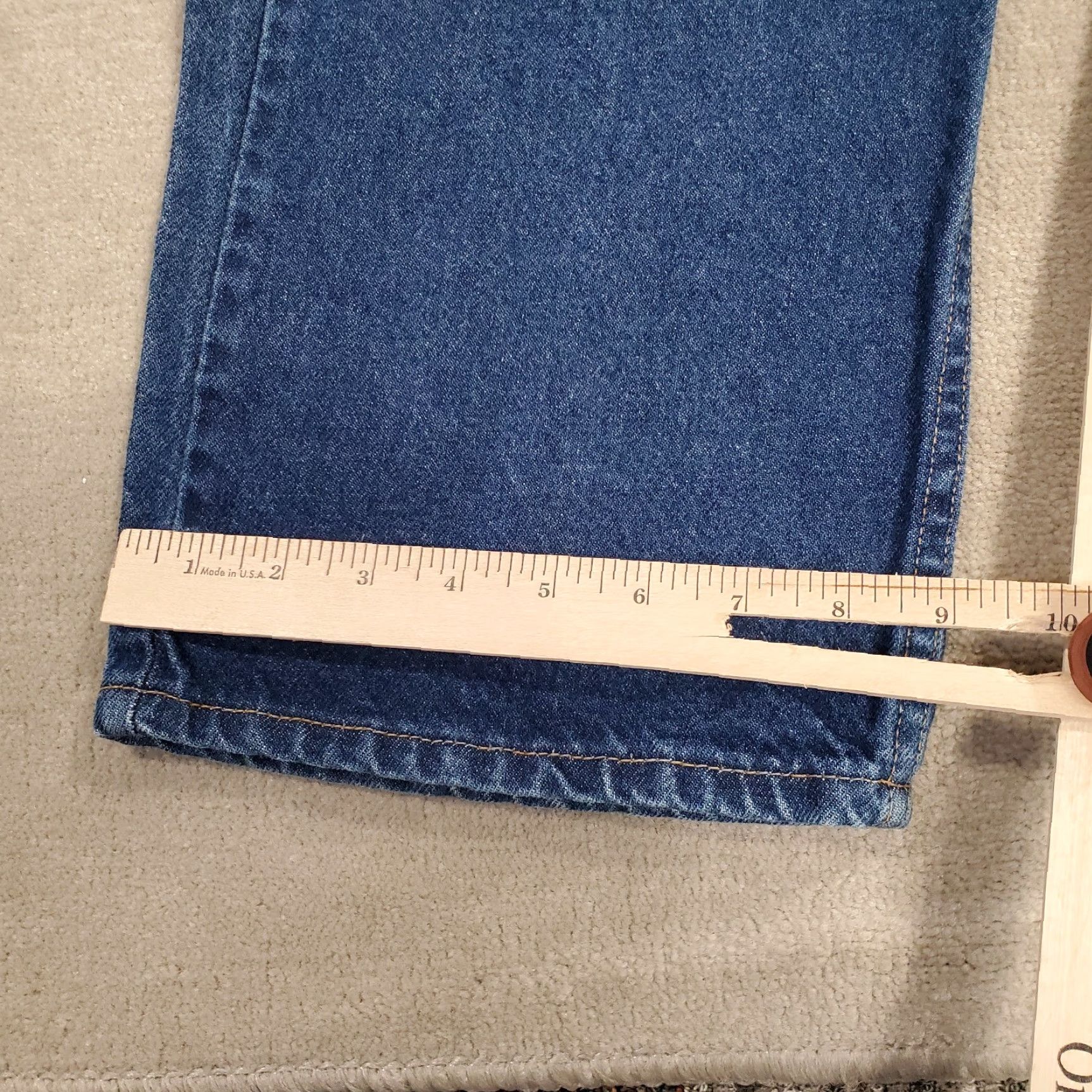 Levi's VINTAGE Levi's Jeans 517 Men's 36x36 Blue Bootcut Dark Made In USA 90s Regular Mens Size US 36 / EU 52 - 6 Thumbnail