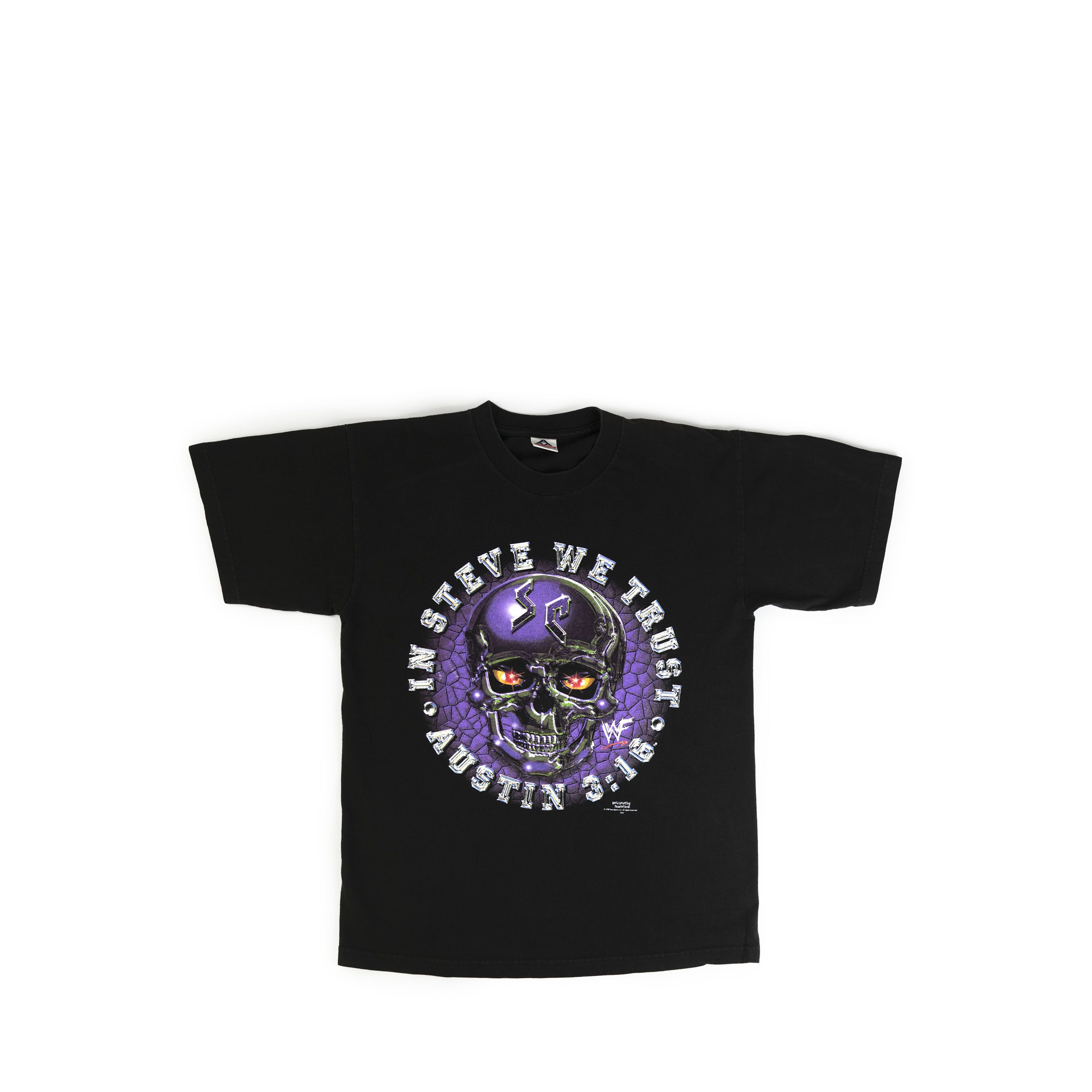 Vintage Vintage 1998 In Stone Cold Steve Austin We Trust Tee Shirt Size US L / EU 52-54 / 3 - 1 Thumbnail