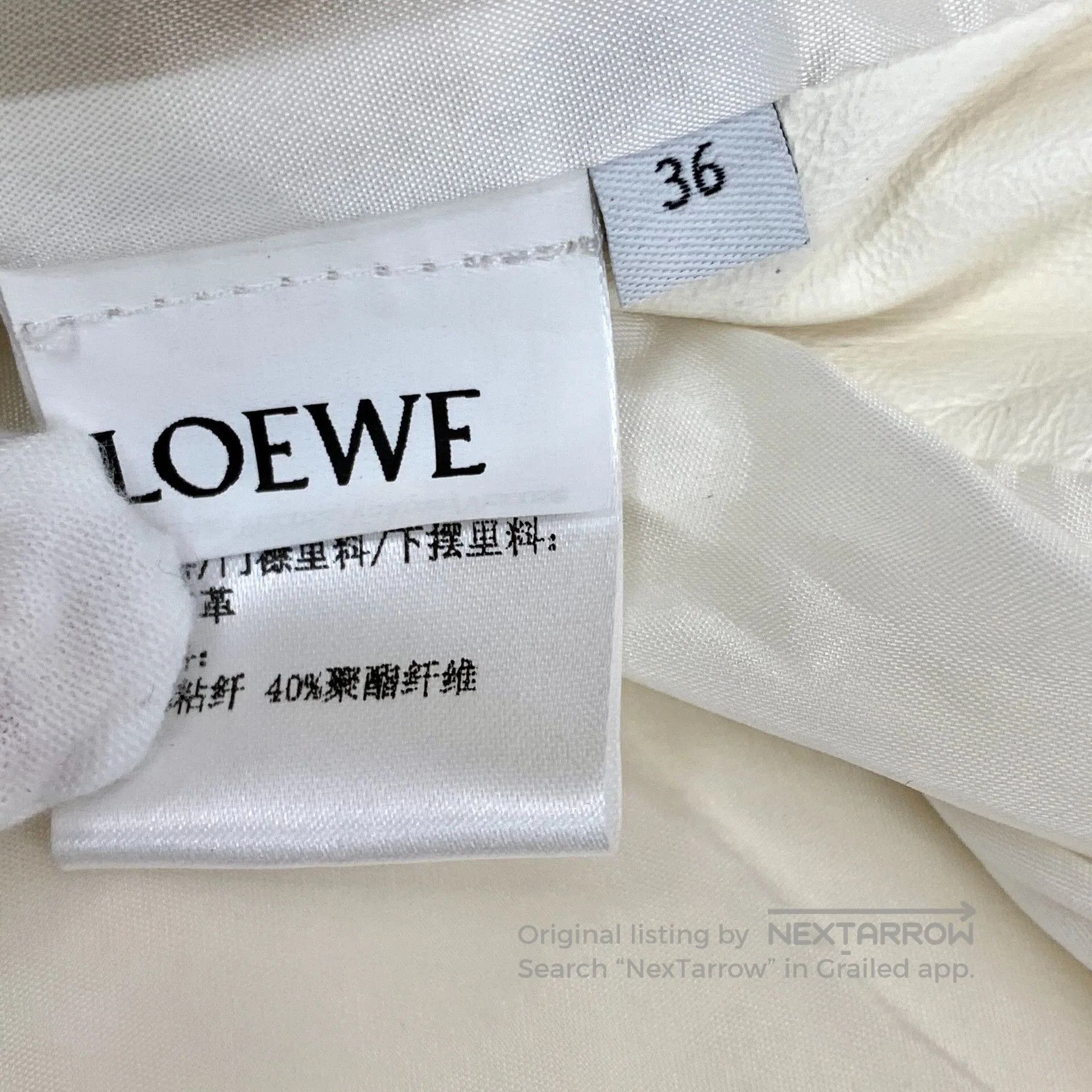 Loewe Loewe Logo Hoodie Sweatshirt Jacket. Size US XS / EU 42 / 0 - 7 Thumbnail
