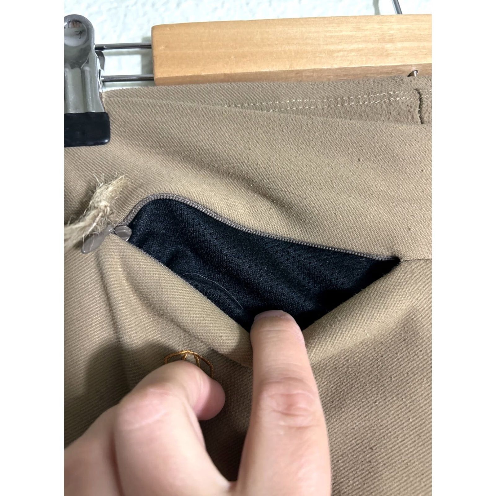 Ariat VINTAGE Ariat Women's Small Khaki Equestrian Riding Pull On Trousers Pants 26x26" Size 28" / US 6 / IT 42 - 6 Thumbnail