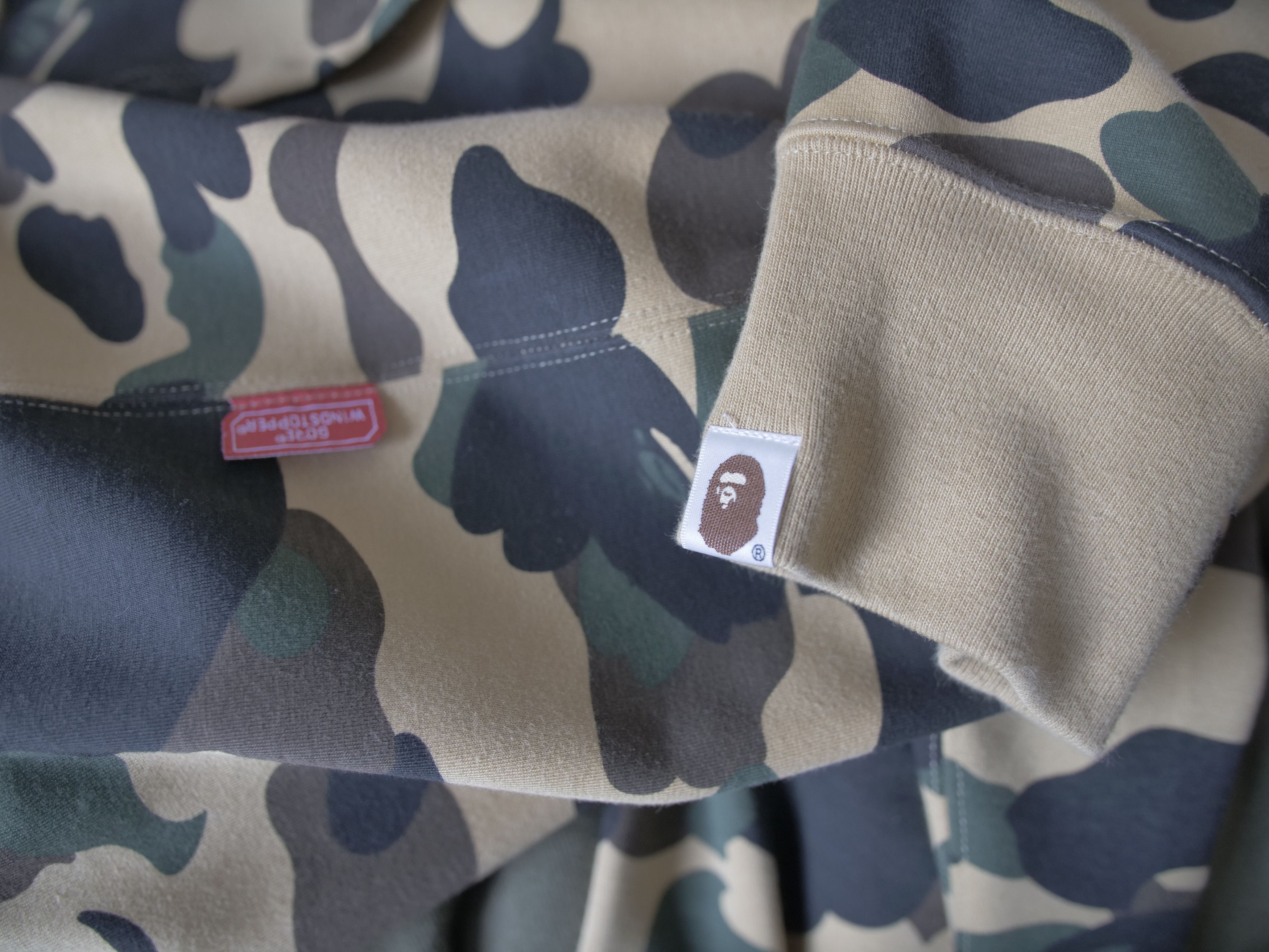 Bape 1st Camo Windstopper Shark Full Zip Hoodie Size US M / EU 48-50 / 2 - 13 Thumbnail
