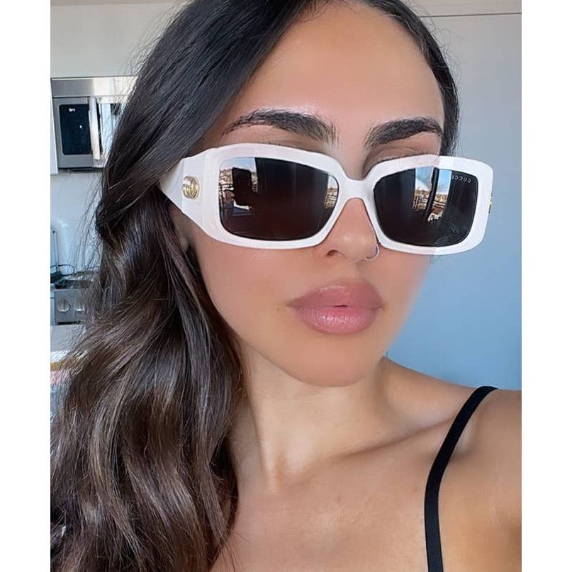 Gucci NEW Gucci GG1403S Ivory Unisex Marmont Sunglasses Size ONE SIZE - 2 Thumbnail