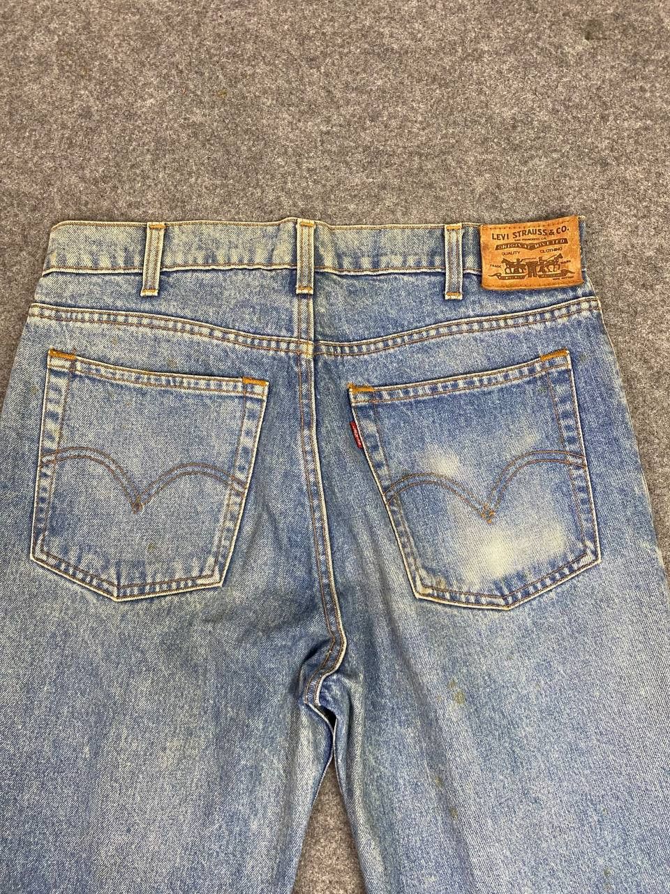 Levi's vintage levis 626 stone wash denim nice design Size US 33 - 3 Thumbnail