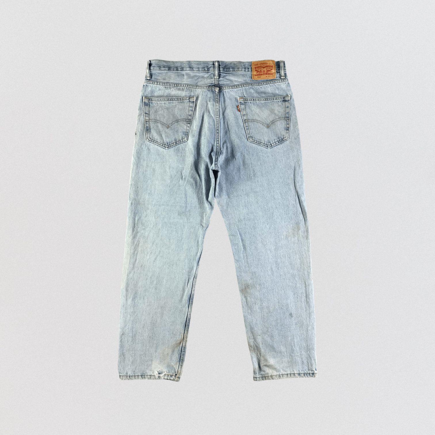 Levi's Vintage Light Wash Levis 550 Jeans-JM3385 Size US 37 - 2 Thumbnail