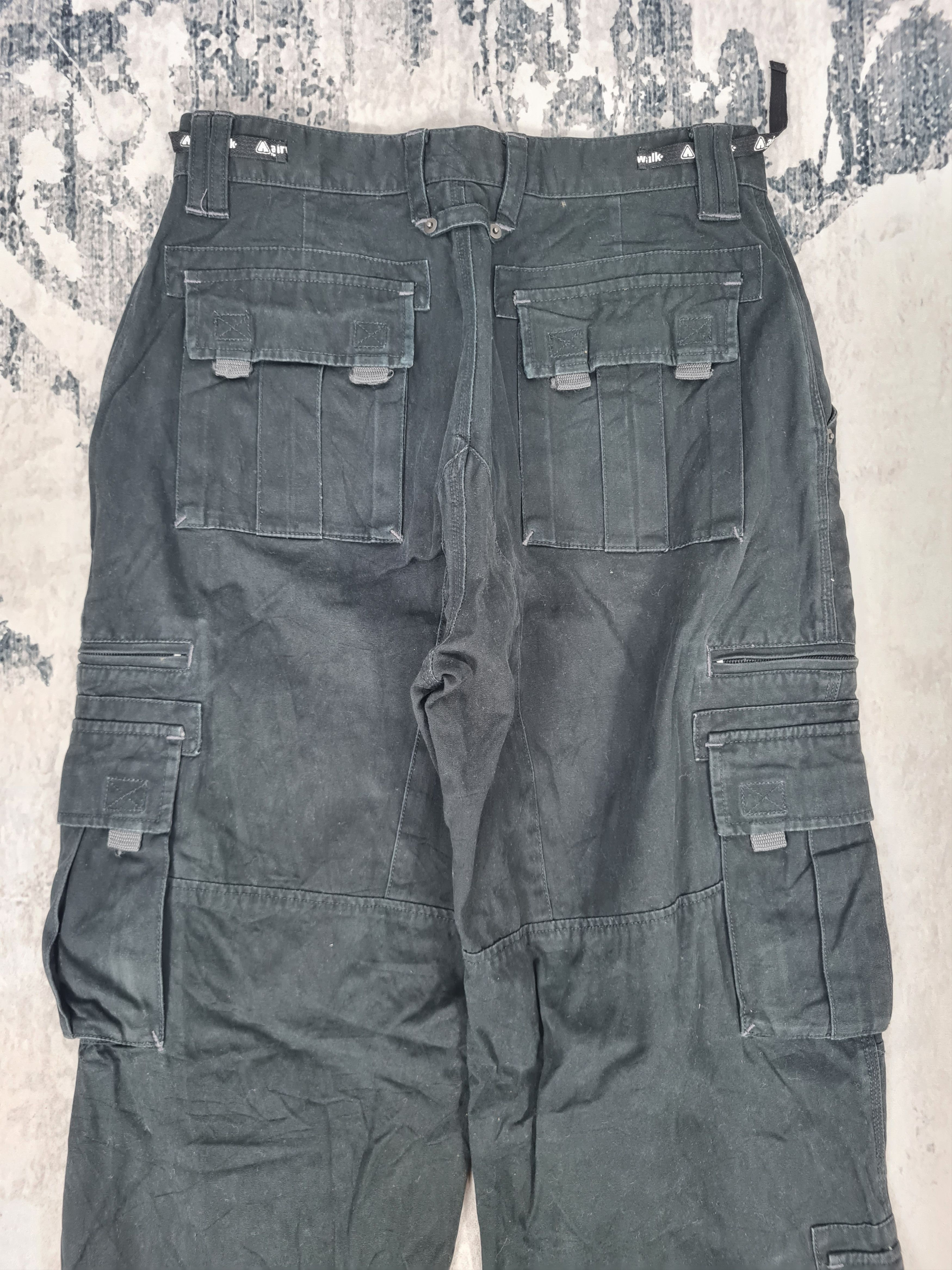 Airwalk Vtg AIRWALK Skaters Skate Tactical Cargo Pants 28x34 JB0215 Size US 28 / EU 44 - 8 Thumbnail