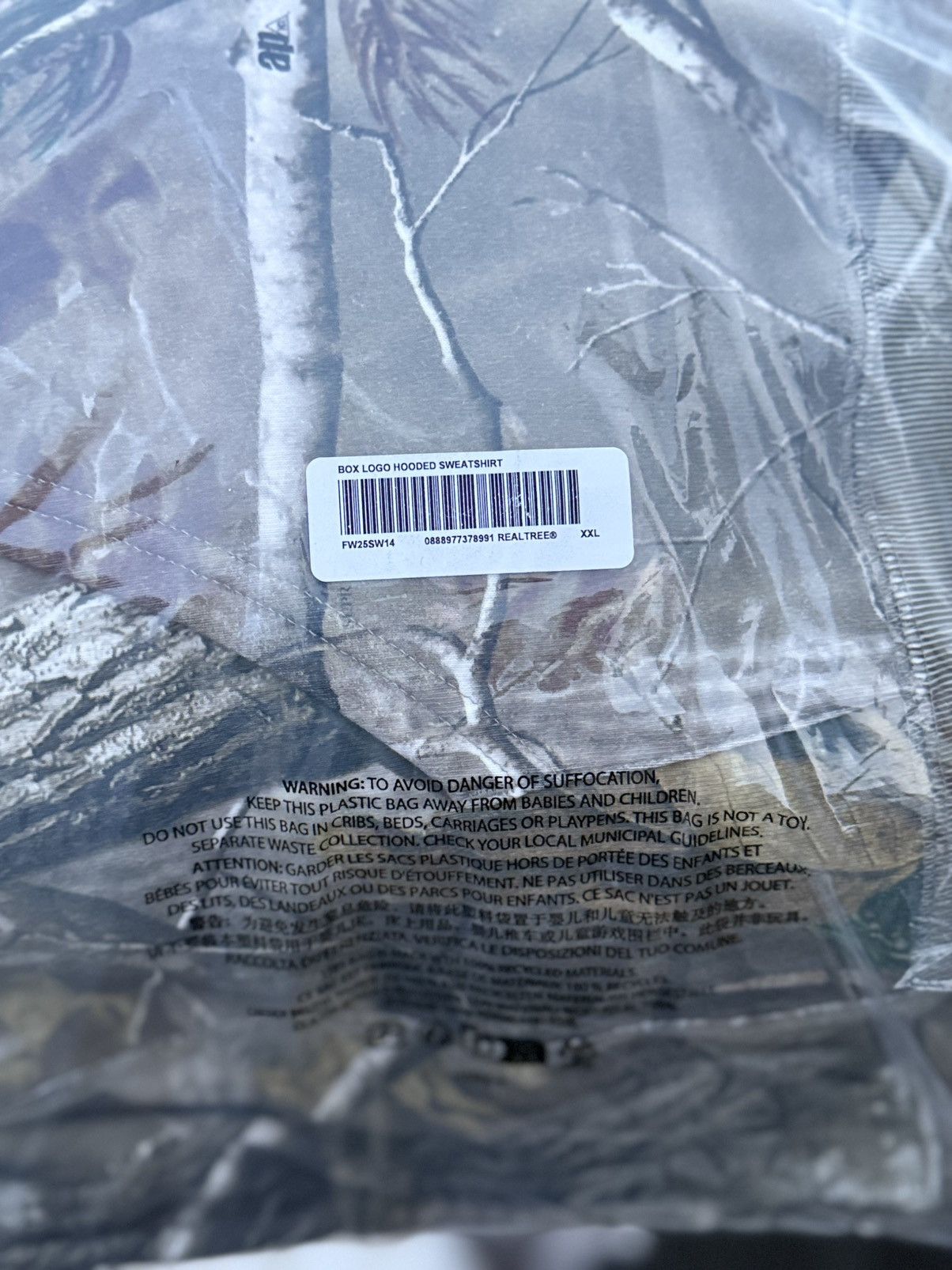 Supreme Supreme box logo Realtree® AP Camo Size US XXL / EU 58 / 5 - 3 Thumbnail