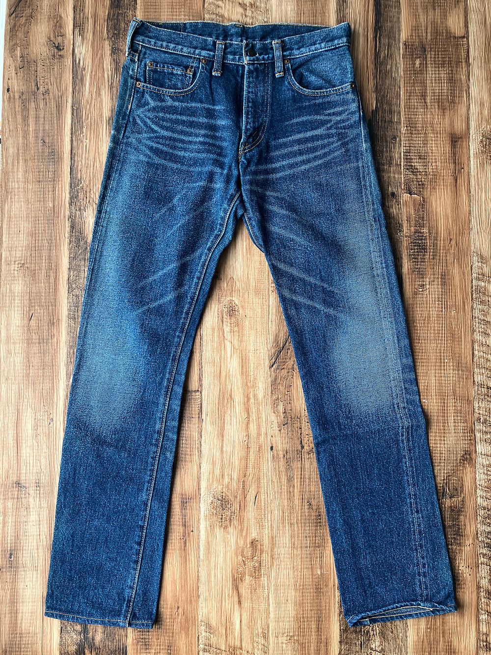 Denime DENIME Orizzonti 505 BIG-E W30 x L32 Osaka 5 Selvedge jeans Size US 30 / EU 46 - 4 Thumbnail