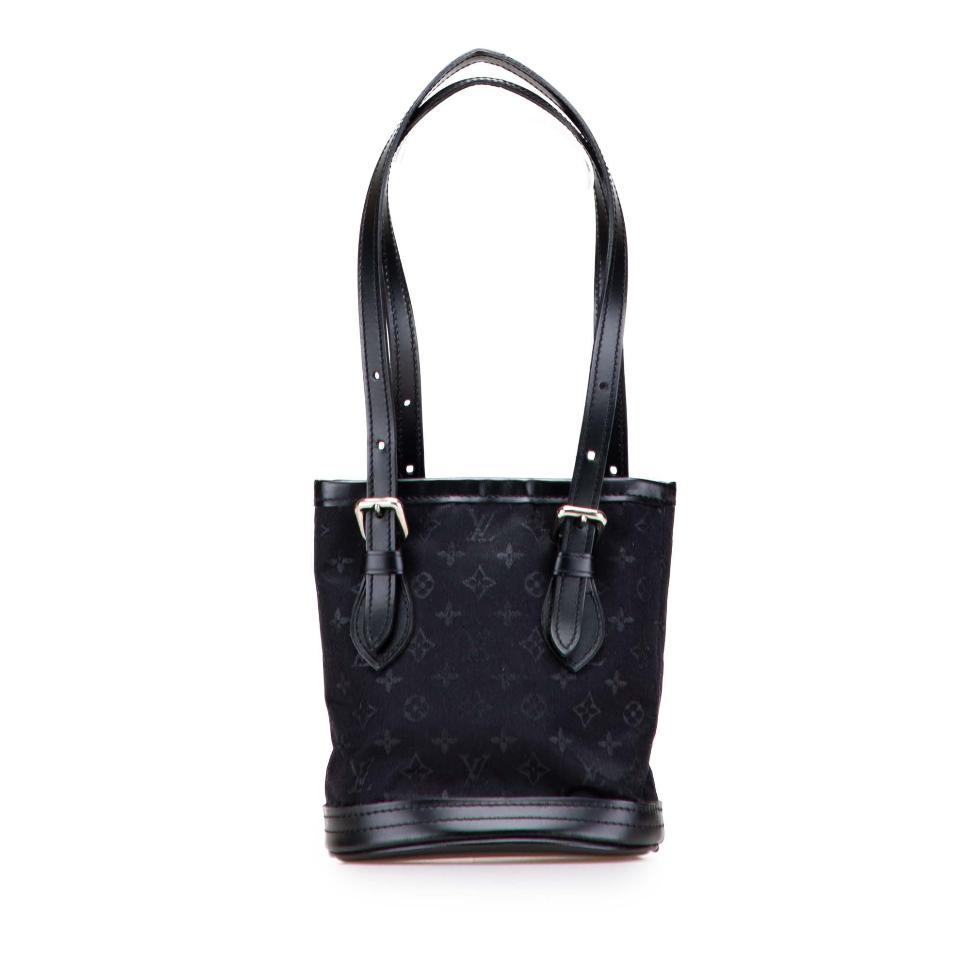Louis Vuitton Louis Vuitton Monogram Mini Satin Bucket Size ONE SIZE - 1 Thumbnail