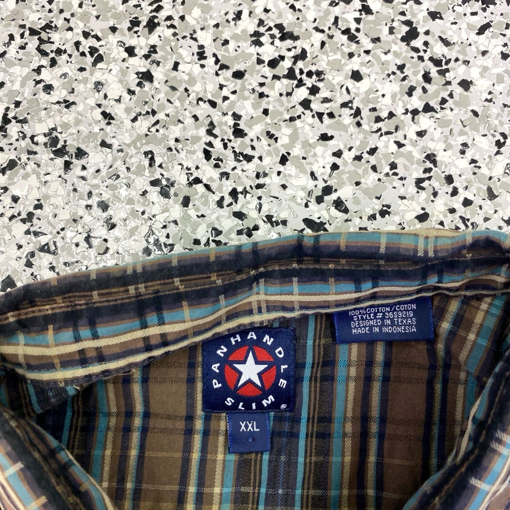 Vintage VINTAGE Panhandle Slim Western Shirt Men XXL Brown Blue Pearl Snap Cowboy Button-Up Casual Plaid 2XL Mens Cowboy Western Shirt Brown Blue Size US XXL / EU 58 / 5 - 2 Thumbnail