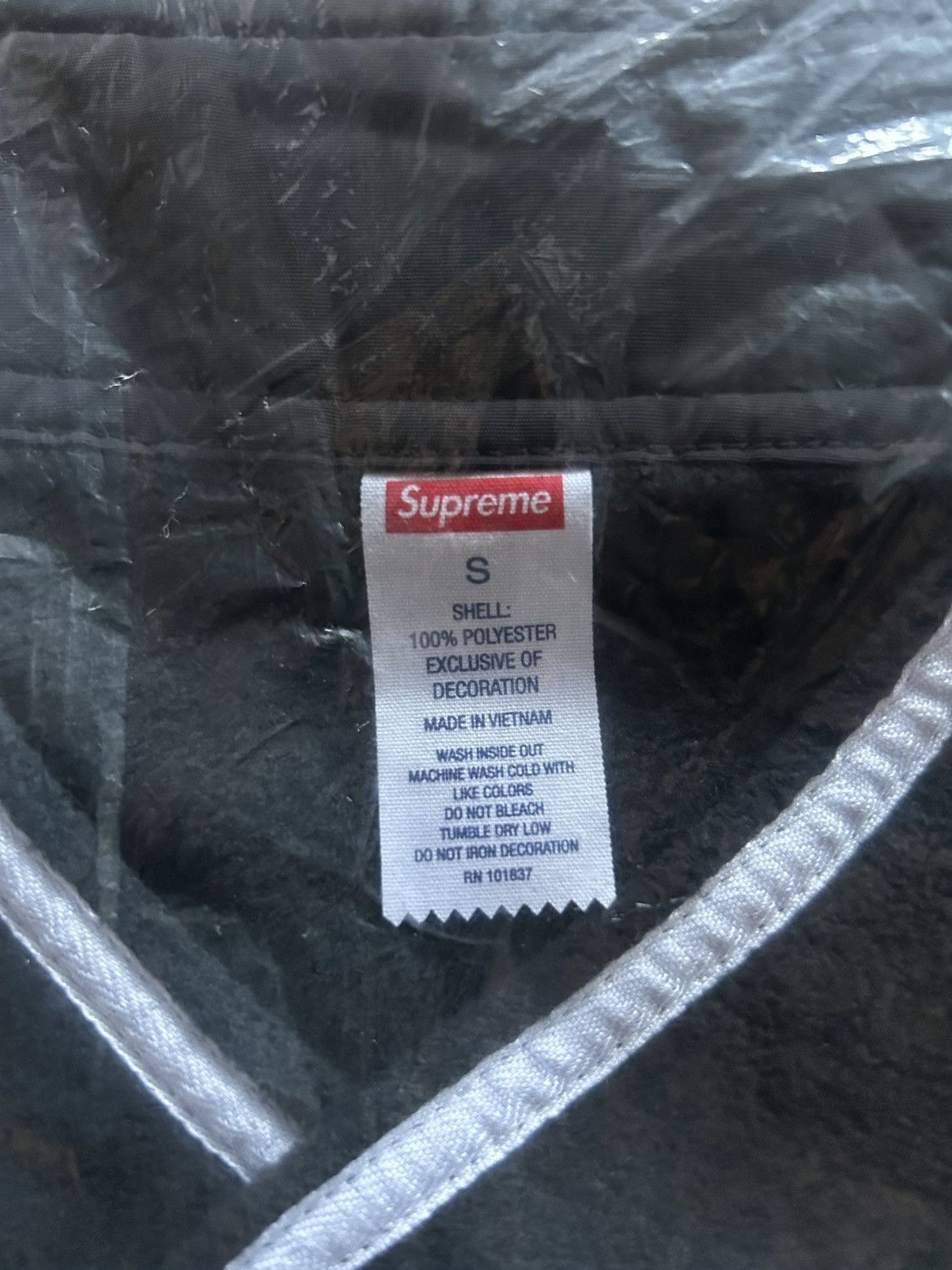 Supreme Supreme Polartec Baseball Jersey Size US S / EU 44-46 / 1 - 5 Thumbnail