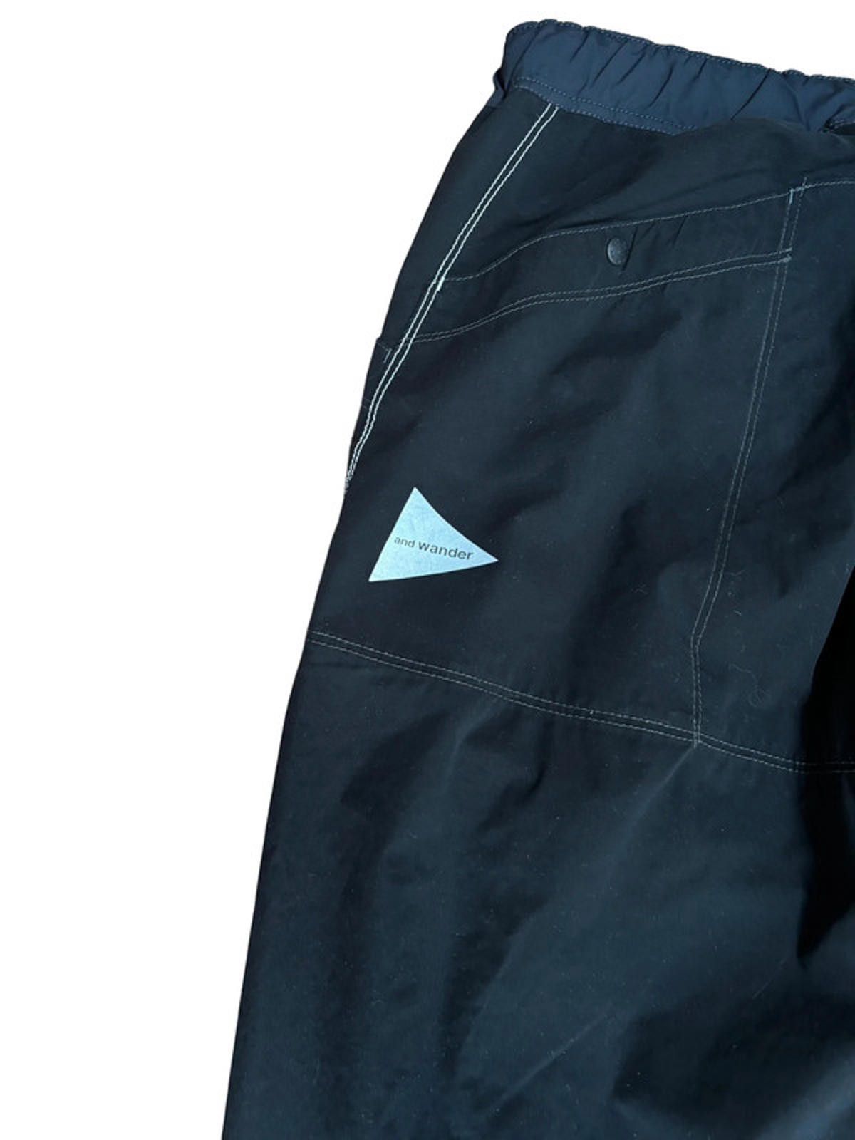 And Wander and wander Black Technical Zip Pocket Trousers Size US 34 / EU 50 - 5 Thumbnail