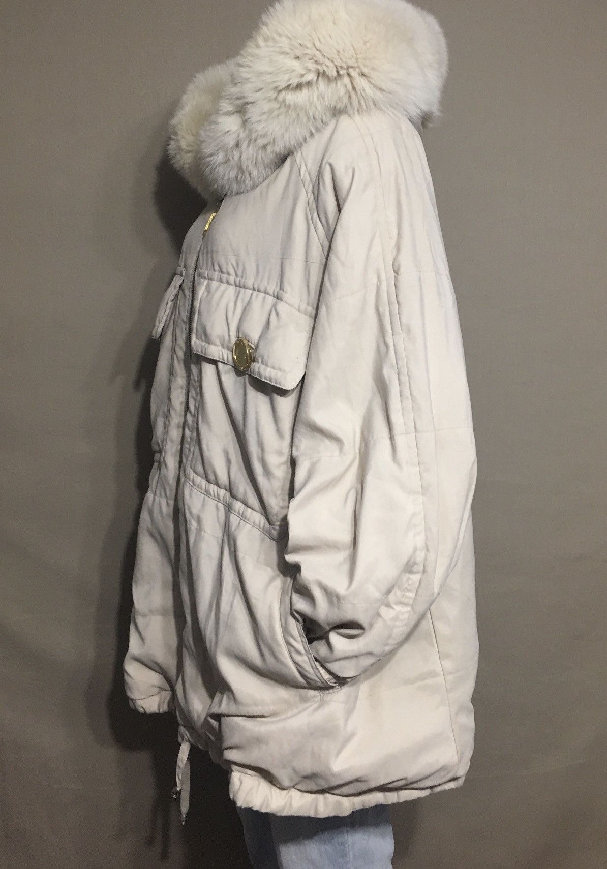 Gianfranco Ferre × Vintage Gianfranco Ferre Fourrures Vintage Fur Rabbit Coat Jacket Size M / US 6-8 / IT 42-44 - 4 Thumbnail