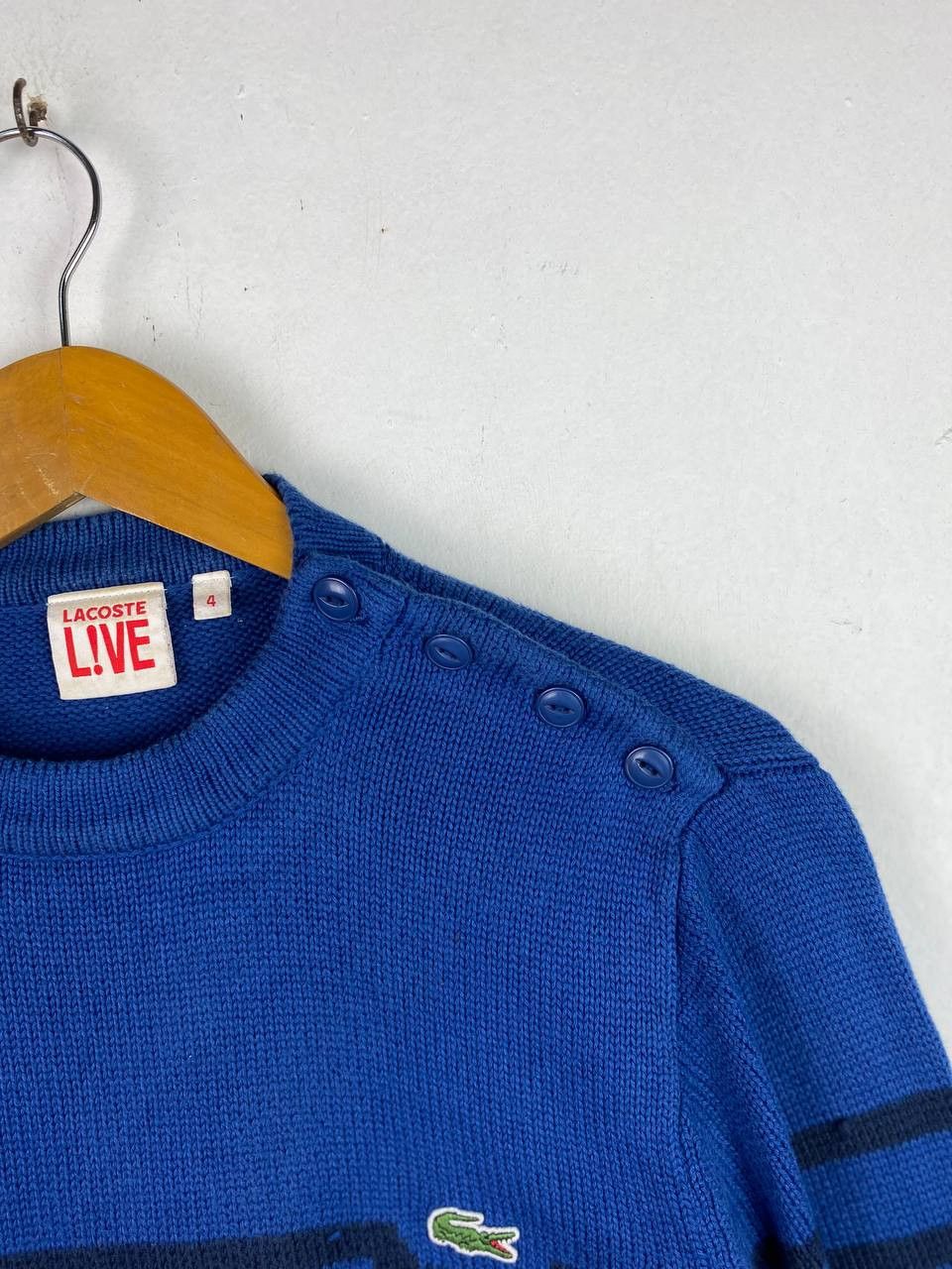 Lacoste lacoste live two tone knitwear Size US M / EU 48-50 / 2 - 3 Thumbnail