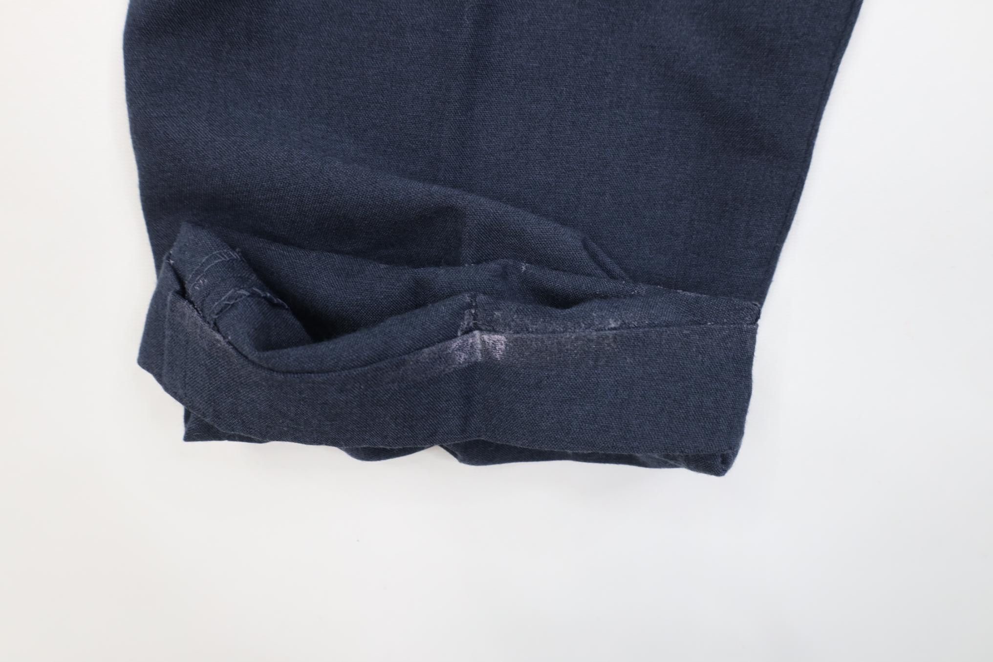 Vintage Vintage 70s Streetwear Knit Flared Wide Leg Chino Pants USA Size US 36 / EU 52 - 9 Thumbnail