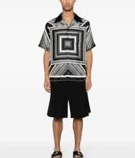 Dolce & Gabbana Dolce & Gabbana Geometric-print silk shirt Size US L / EU 52-54 / 3 - 7 Thumbnail