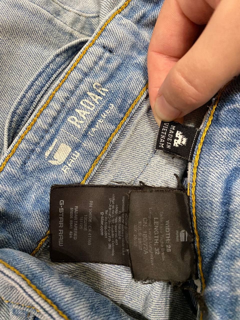 G-Star G-Star Raw Radar Denim Jeans Size US 28 / EU 44 - 2 Thumbnail