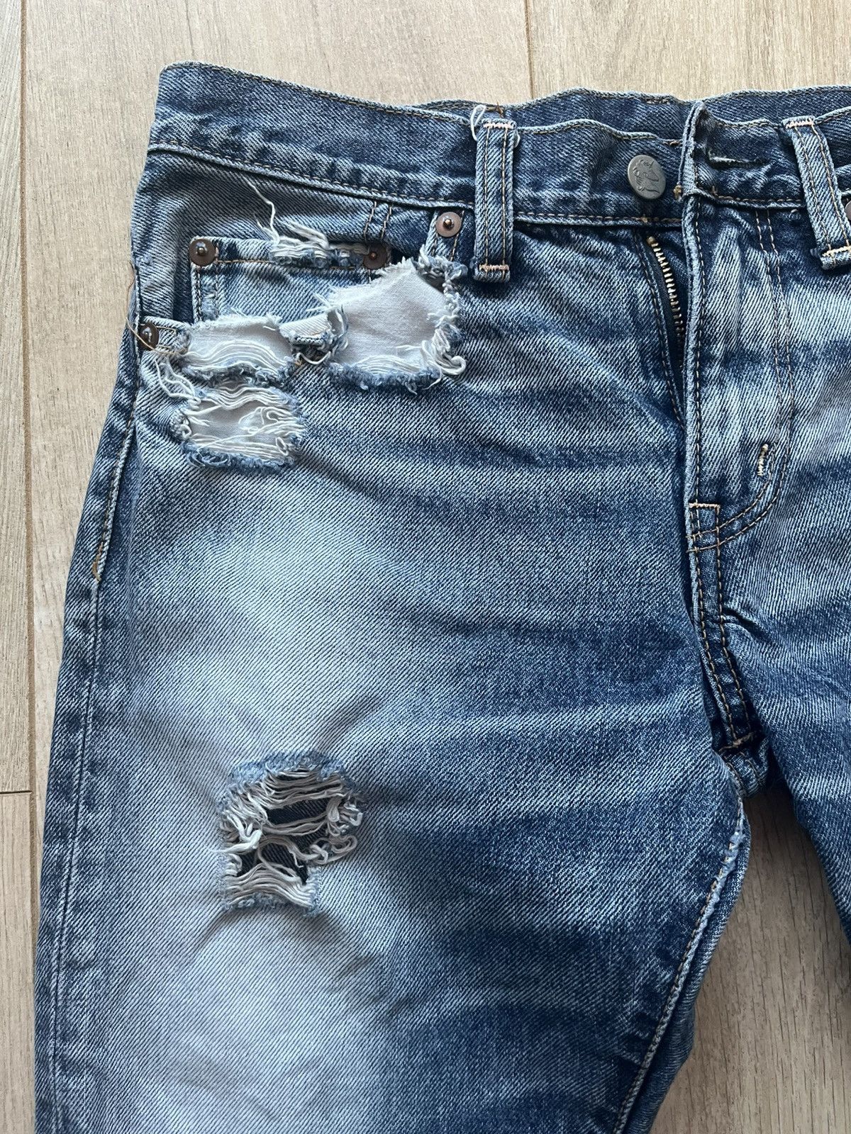 Japanese Brand Denim shorts Size US 27 - 2 Thumbnail
