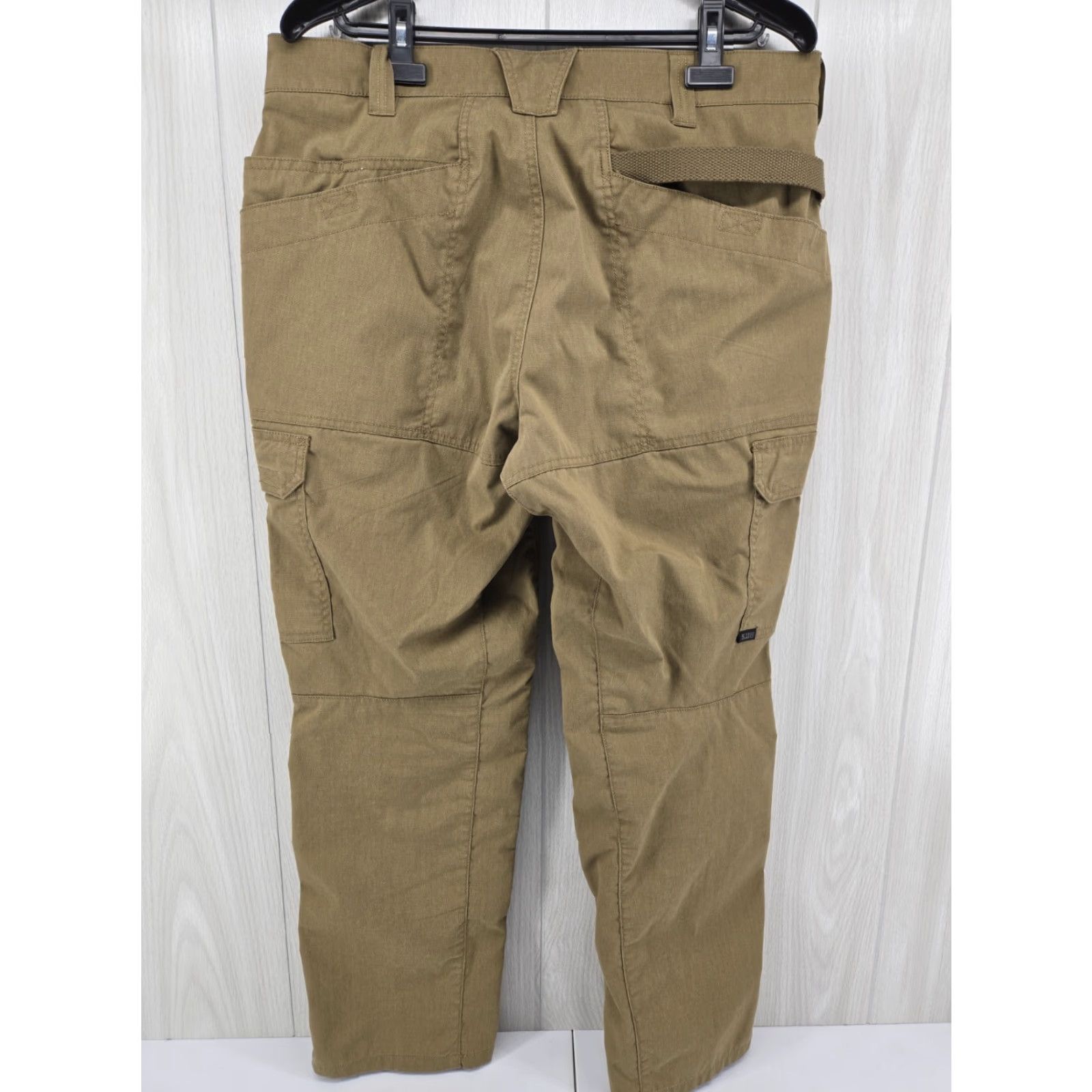 Vintage 5.11 Tactical Series Men Pants 36x30 Cargo Utility Ripstop Double Knee Brown Size US 36 / EU 52 - 7 Thumbnail