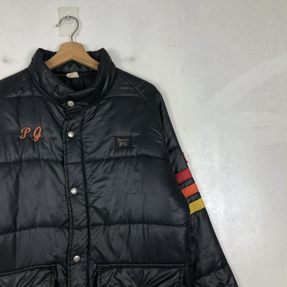 Japanese Brand × Kodone × Vintage 📌VINTAGE RACING JACKET PUFFER SIMPSON BIKER WEAR Size US M / EU 48-50 / 2 - 8 Thumbnail