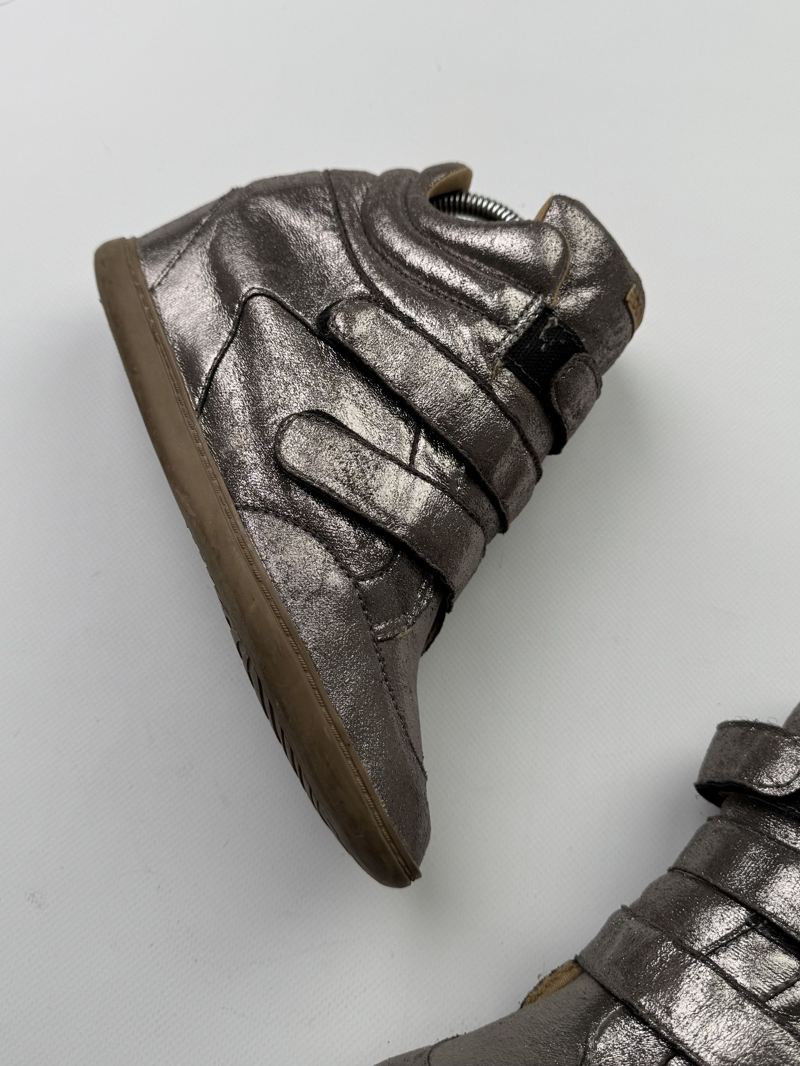Vintage Vintage Hi-Top Sneakers B565(V464)E2 Size US 7 / IT 37 - 2 Thumbnail