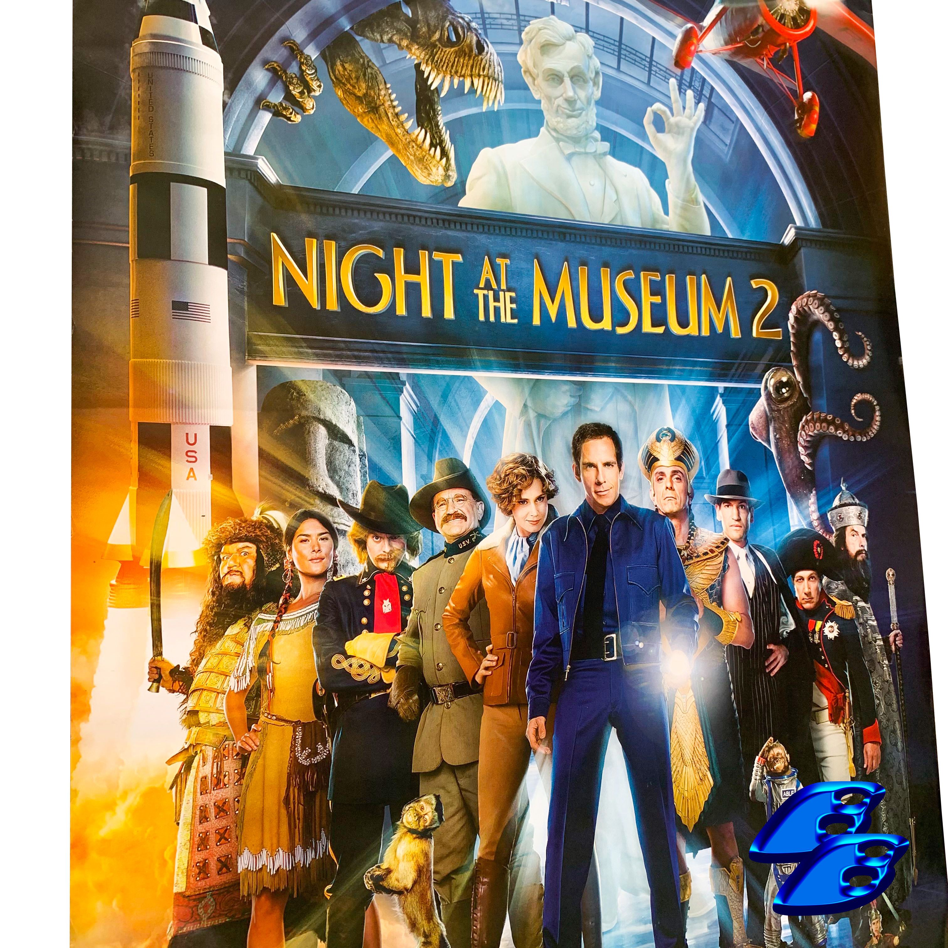 Other NIGHT AT THE MUSEUM 2 MOVIE CINEMA FLYER POSTER Size ONE SIZE - 2 Thumbnail