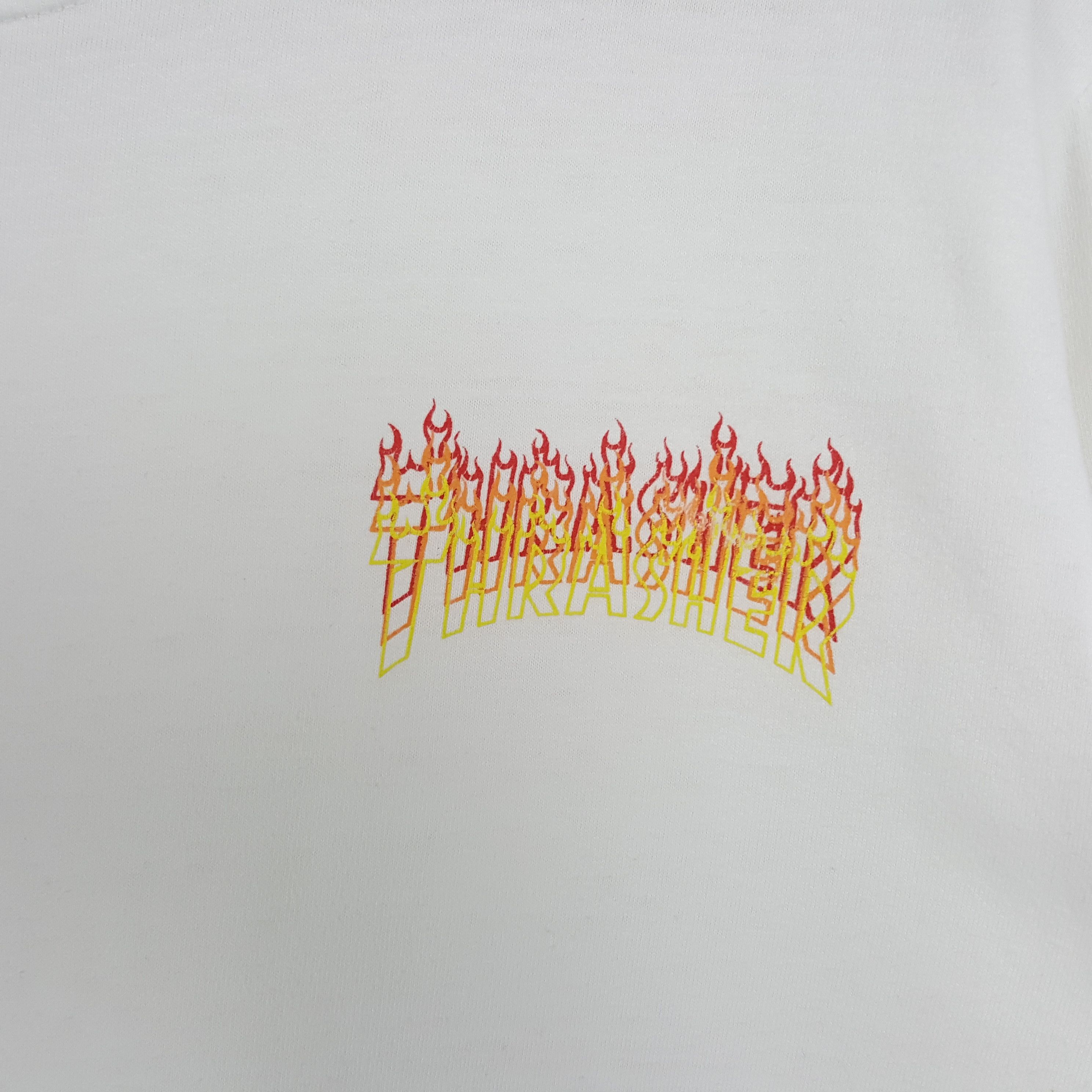 Thrasher × Vintage Vintage Thrasher America Skate Style Tshirt Size US L / EU 52-54 / 3 - 2 Thumbnail