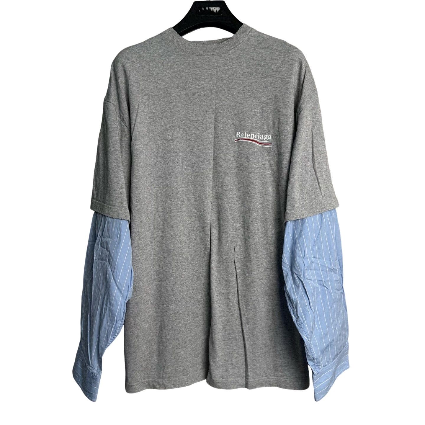 Balenciaga Balenciaga Layered Political Campaign Long Sleeve XS Size US XS / EU 42 / 0 - 1 Thumbnail