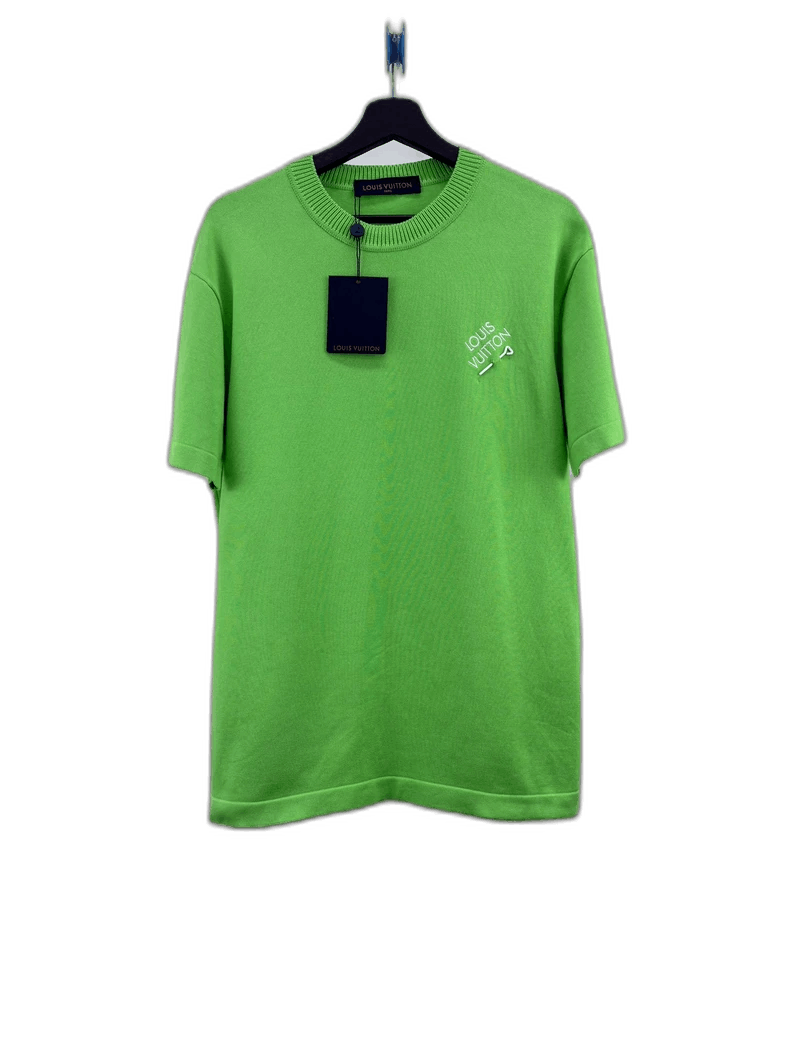 Louis Vuitton Green Short Sleeve Logo T-Shirt