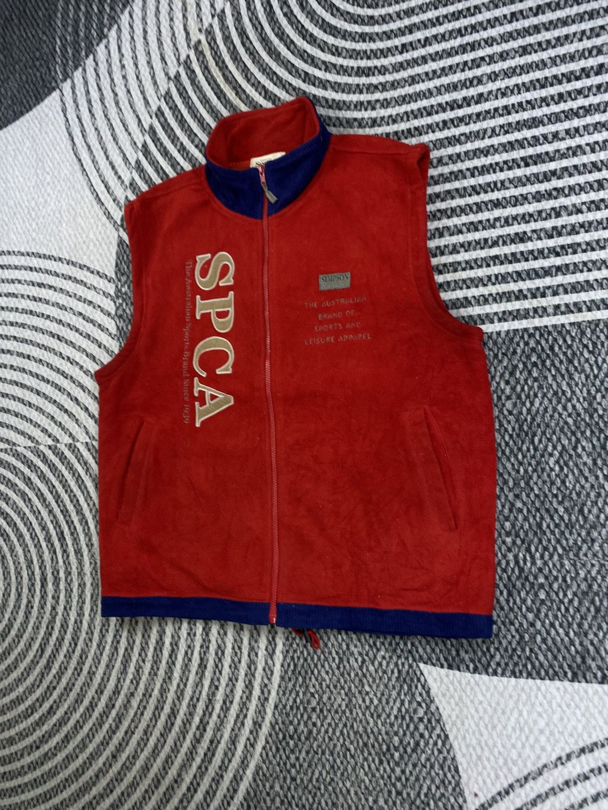 The Simpsons Vintage Simpson Sport Casual Big Logo Vest Zipper Size US M / EU 48-50 / 2 - 4 Thumbnail