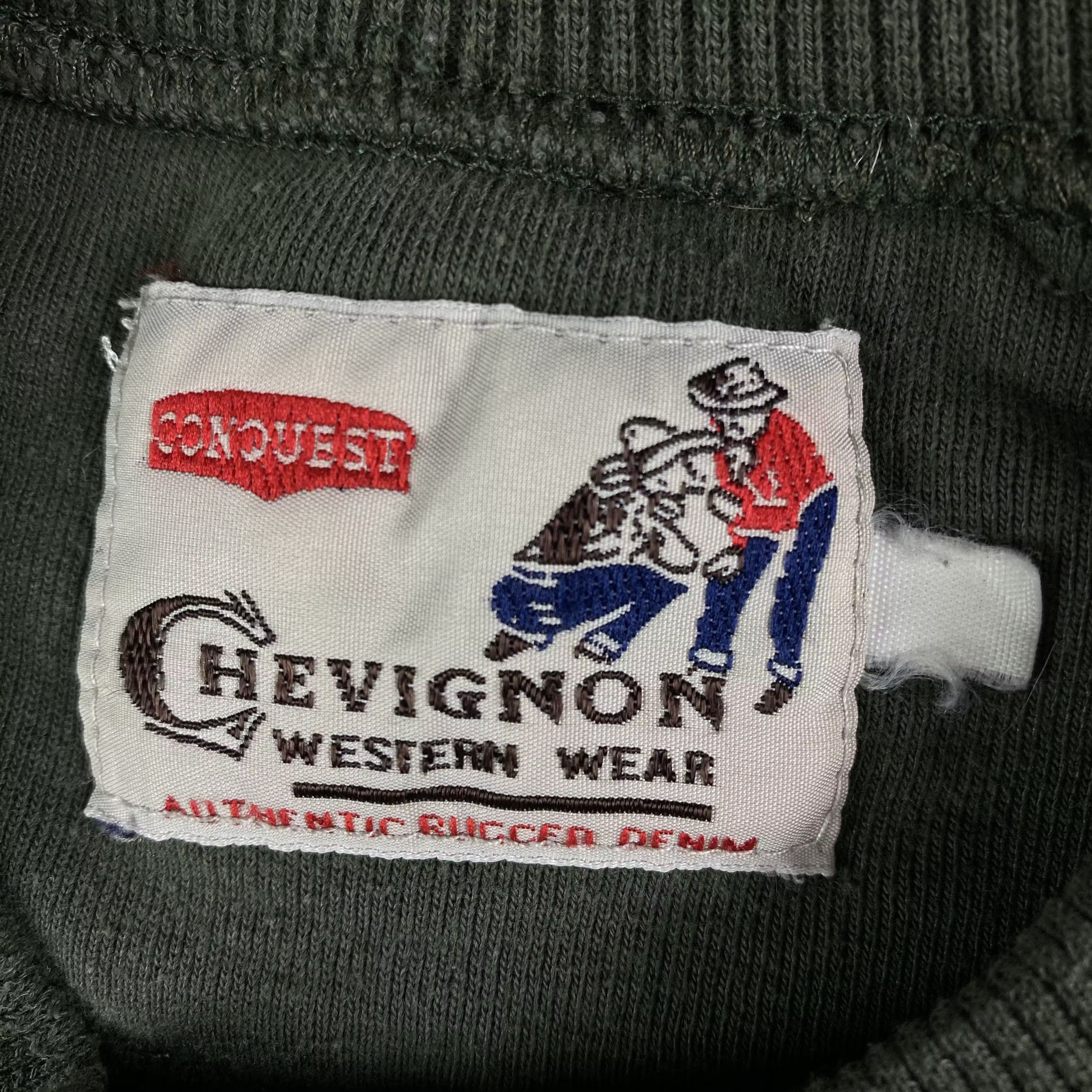 Chevignon × Vintage Mens Vintage Sweatshirt Chevignon Size L Size US L / EU 52-54 / 3 - 4 Thumbnail