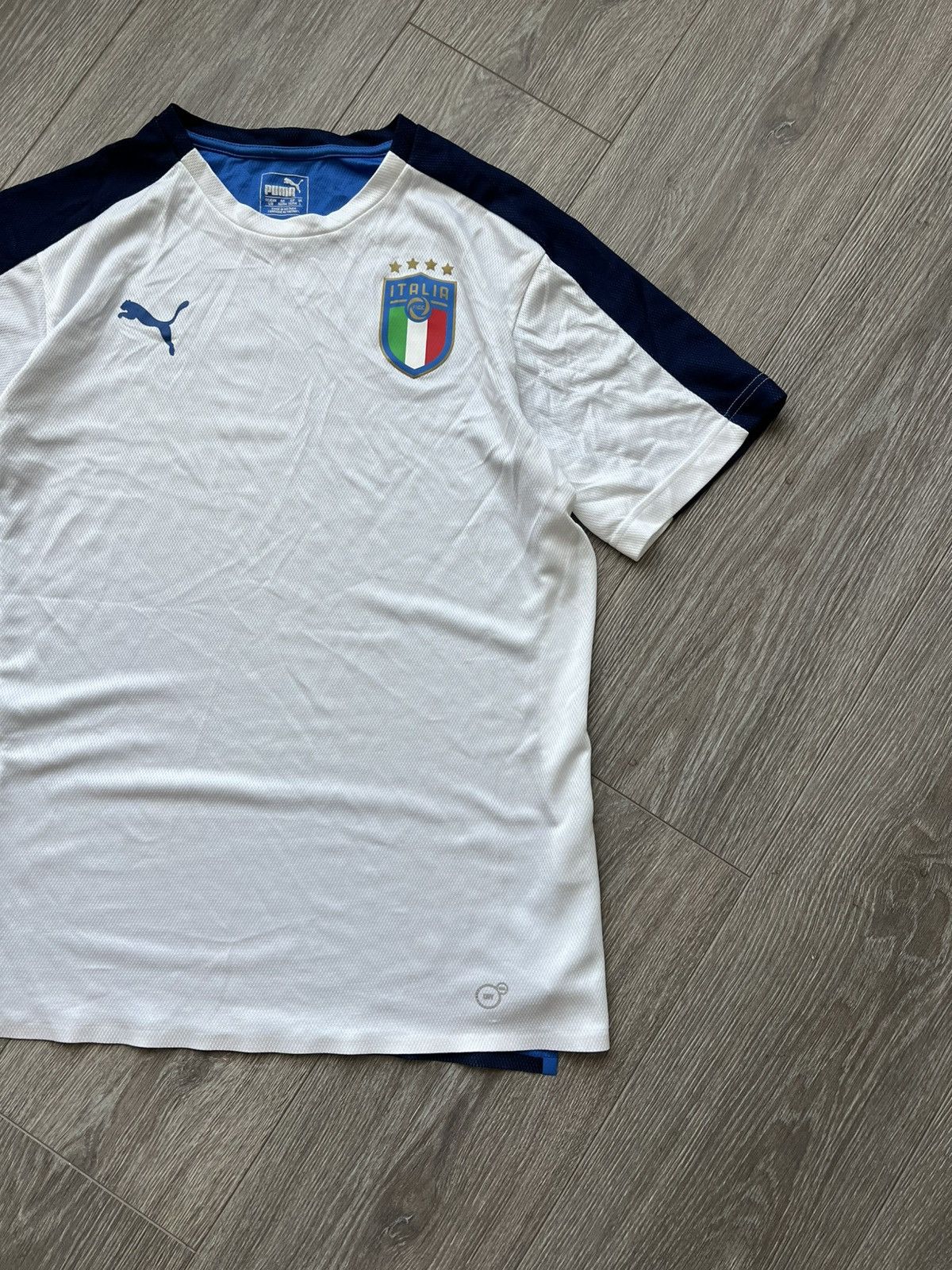Puma Vintage Puma Italia Jersey Football Shirt Soccer Size US L / EU 52-54 / 3 - 3 Thumbnail