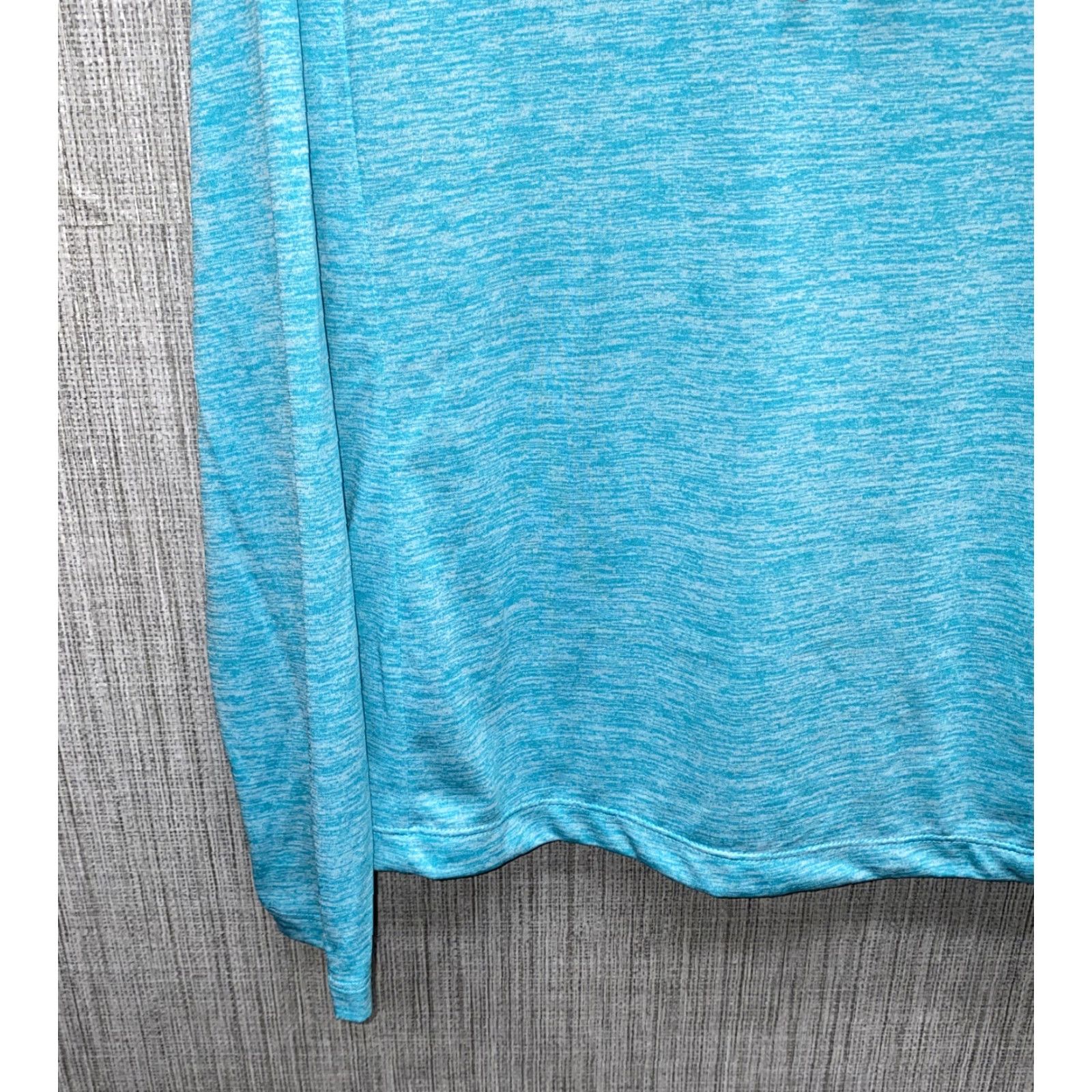 Under Armour Under Armour Hoodie Women M Polyester Long Sleeve Drawstring Hooded Heatgear Teal Blue Pullover Size M / US 6-8 / IT 42-44 - 4 Thumbnail