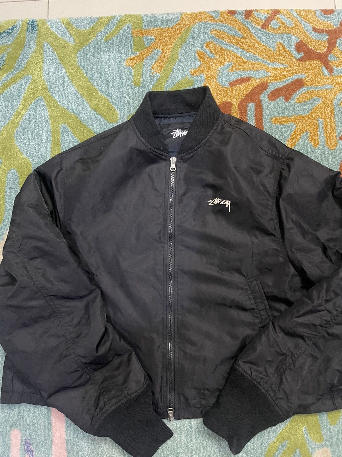 Stussy Stussy MA-1 blouson black Size US M / EU 48-50 / 2 - 3 Thumbnail