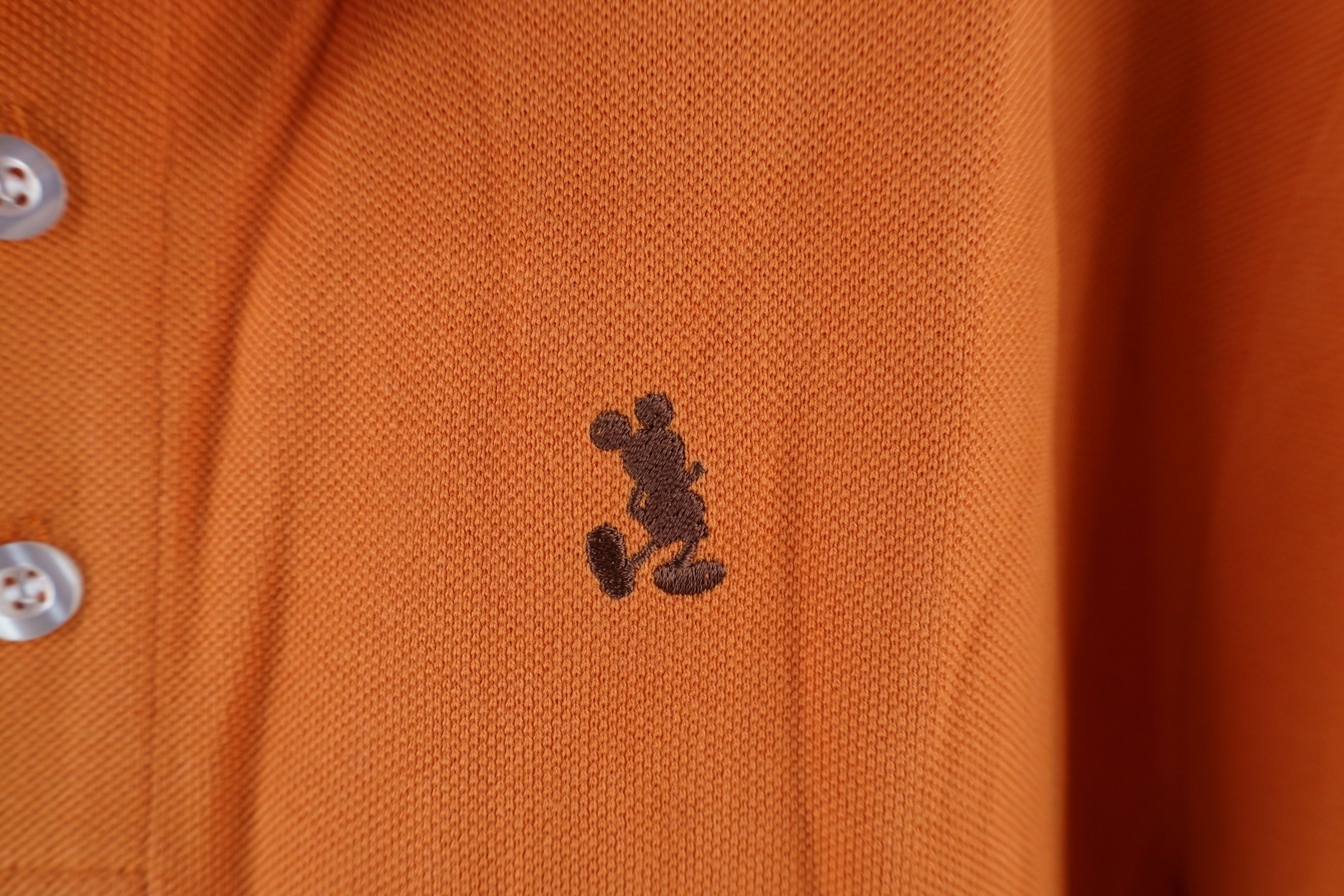 Disney × Vintage Vintage 90s Disney Mickey Mouse Pique Cotton Golf Polo Shirt Size US M / EU 48-50 / 2 - 4 Thumbnail