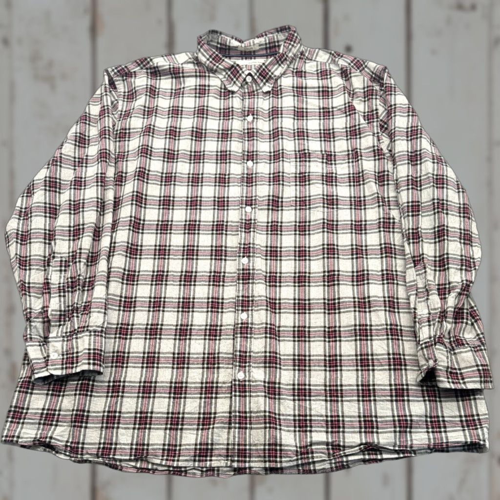 Vintage VINTAGE Hawker Rye Long Sleeve Button-Up Mens 3XL Check Shirt 100% Cotton 2466 Size US XXL / EU 58 / 5 - 1 Thumbnail