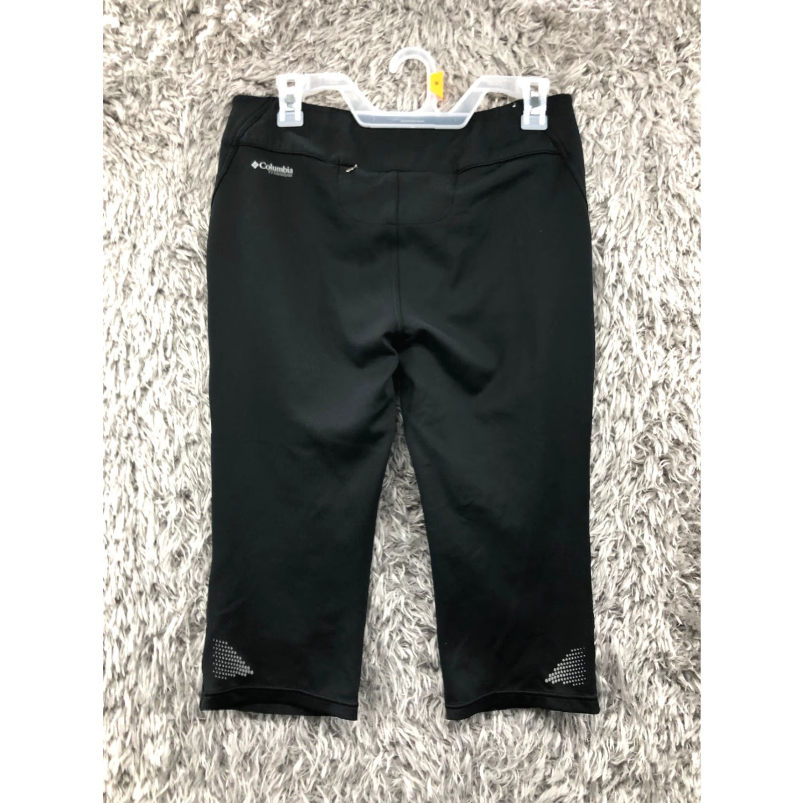 Vintage Columbia Titanium Omni-Wick Capri Womens Medium Black Pull On Athletic Capri Pants Regular Slim? Size ONE SIZE - 5 Thumbnail