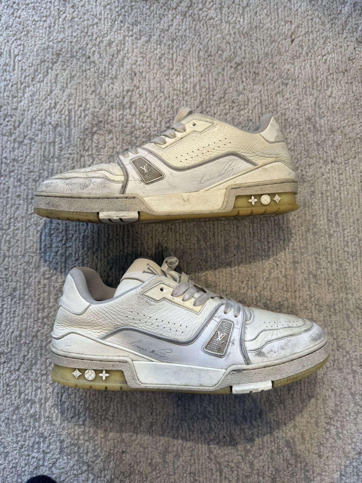Louis Vuitton Louis Vuitton Trainer Sneaker Virgil Abloh Size US 8.5 / EU 41-42 - 1 Thumbnail