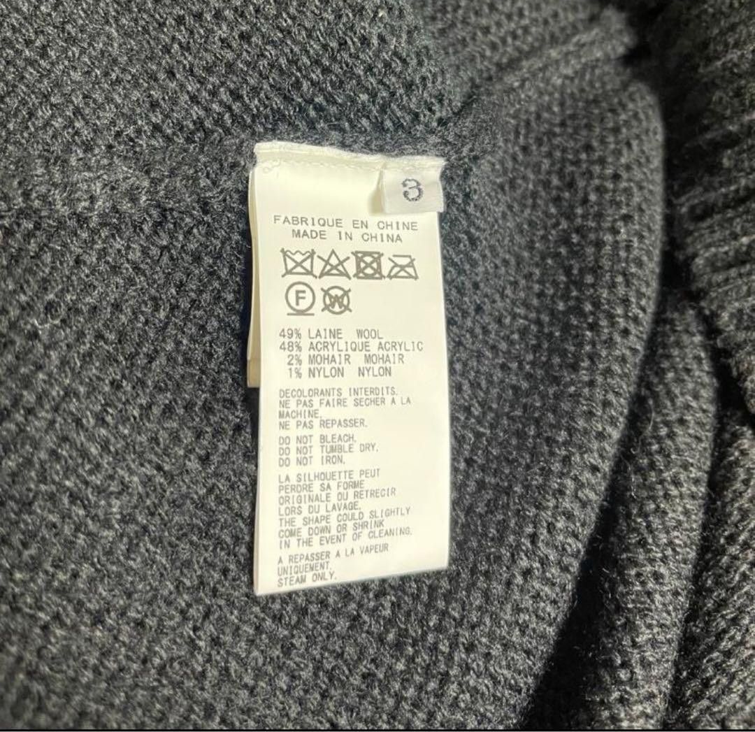 Yohji Yamamoto Yohji Yamamoto Pour Homme 22aw skull apple knit Size US L / EU 52-54 / 3 - 3 Thumbnail