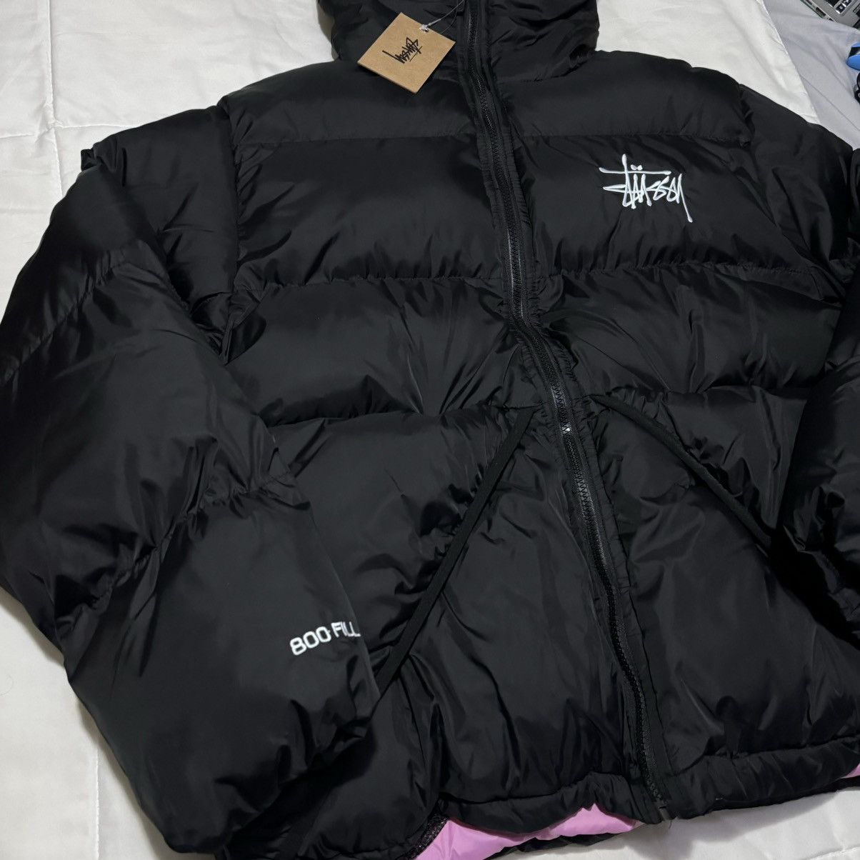 Stussy Black Stussy Puffer Size US L / EU 52-54 / 3 - 3 Thumbnail
