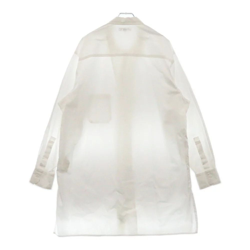 Yohji Yamamoto Yohji Yamamoto POUR HOMME Open Collar Chain Shirt Size US M / EU 48-50 / 2 - 2 Thumbnail