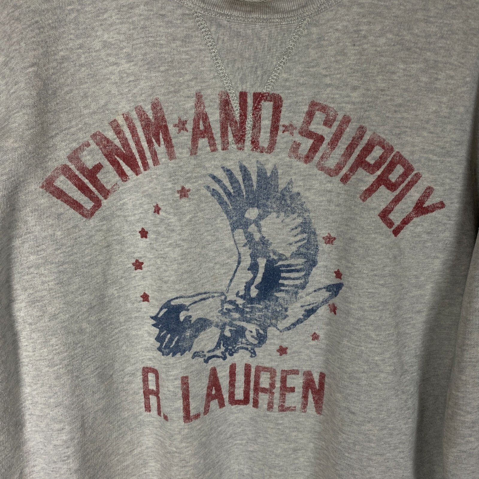 Denim & Supply Ralph Lauren Denim And Supply Ralph Lauren Sweatshirt Men's Size L Gray Size US L / EU 52-54 / 3 - 6 Thumbnail