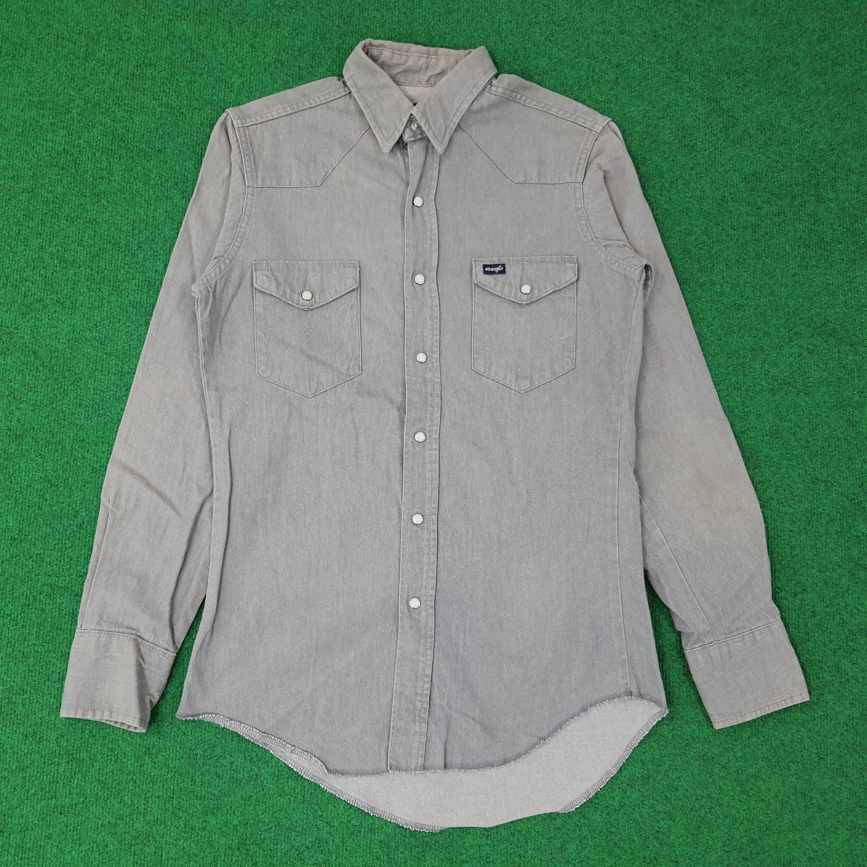 Wrangler Vintage Wrangler American Brand Button Up Shirt C249N67 Size US S / EU 44-46 / 1 - 1 Thumbnail