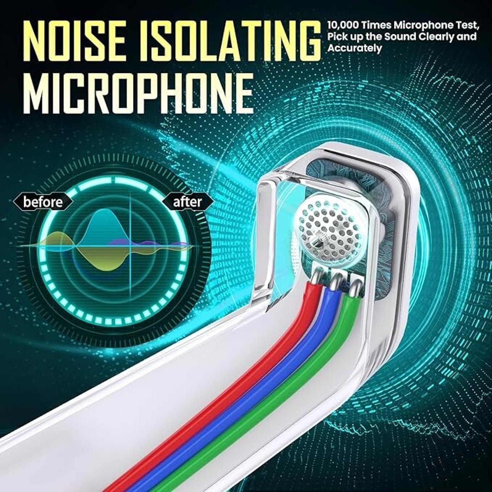 Other Wireless Gaming Headset w/ Noise Canceling for PS5 PC PS4 Size ONE SIZE - 5 Thumbnail