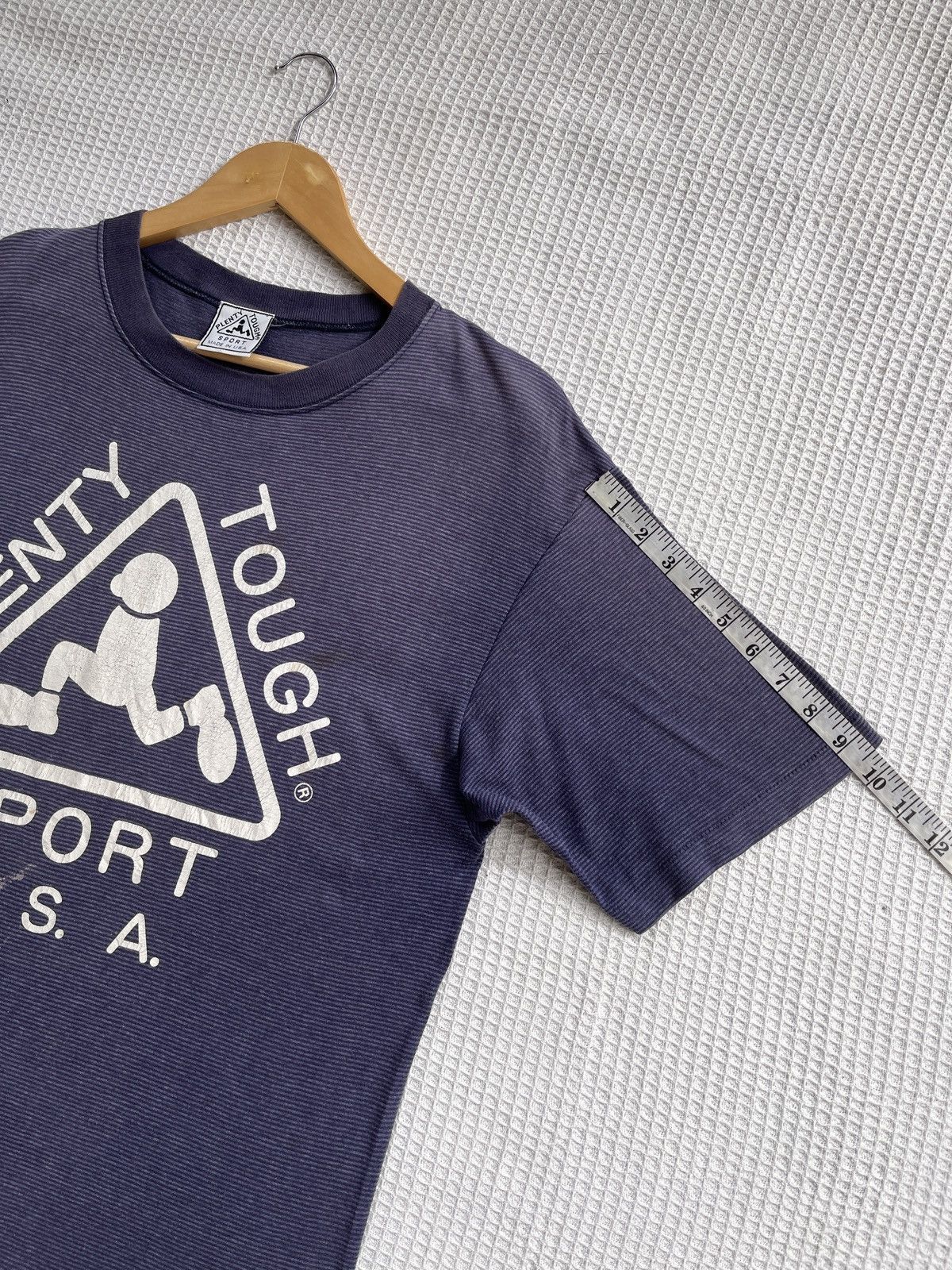 Vintage Last Drop🔥Rare🔥Vtg Plenty Tough Sun Faded ERD GRUNGE TEE Size US L / EU 52-54 / 3 - 13 Thumbnail