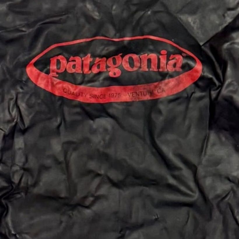 Patagonia VINTAGE Patagonia Black Polyurethane Vest Small Mens Waxed Pullover made In USA Size US S / EU 44-46 / 1 - 6 Thumbnail